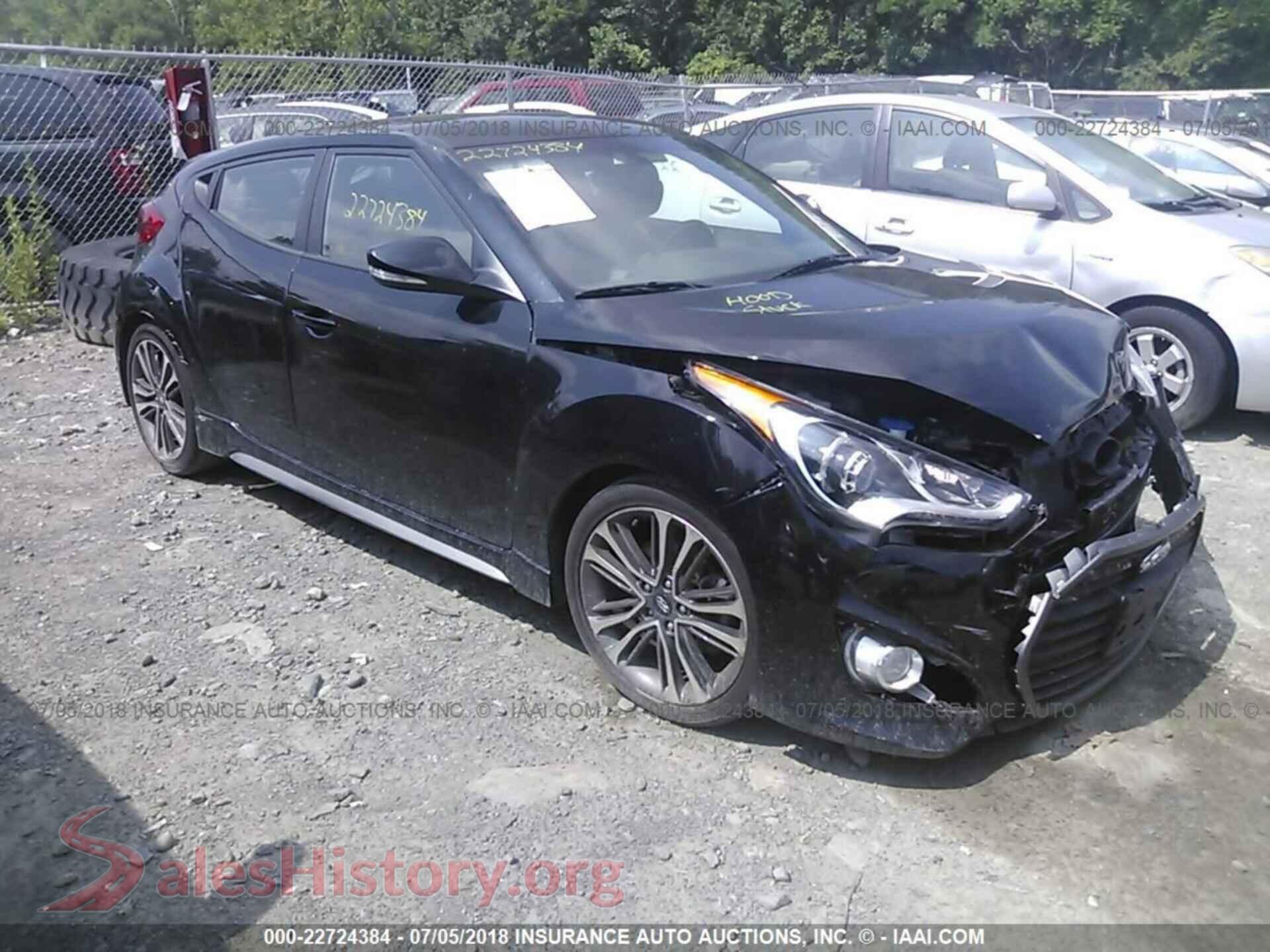 2016 Hyundai Veloster — VIN KMHTC6AE4GU289139