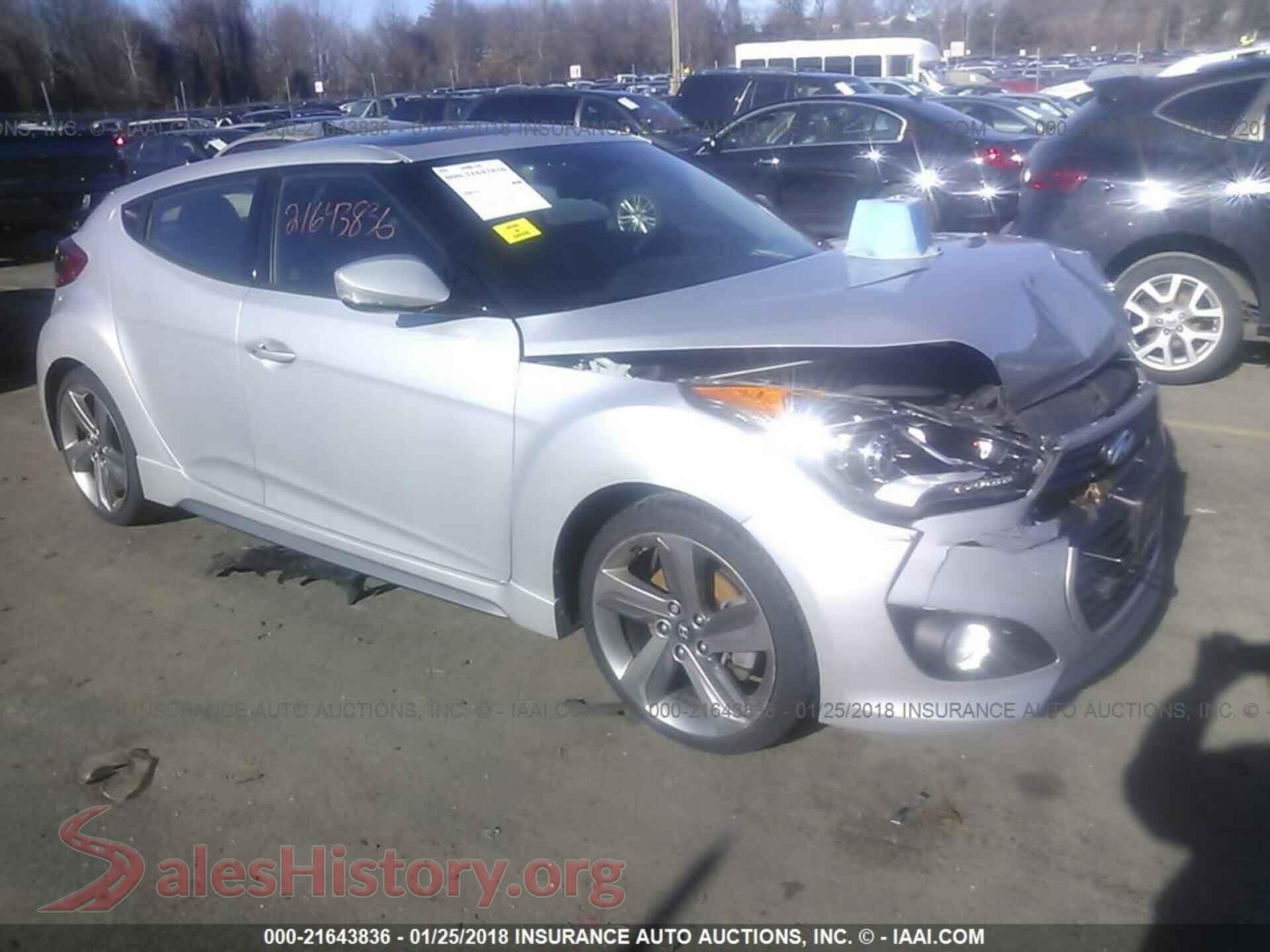2014 Hyundai Veloster — VIN KMHTC6AE6EU199293