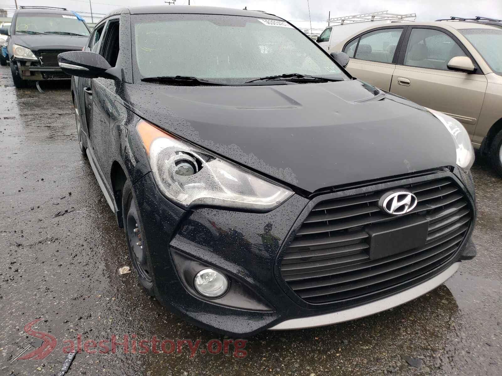 2013 HYUNDAI VELOSTER — VIN KMHTC6AE8DU122102