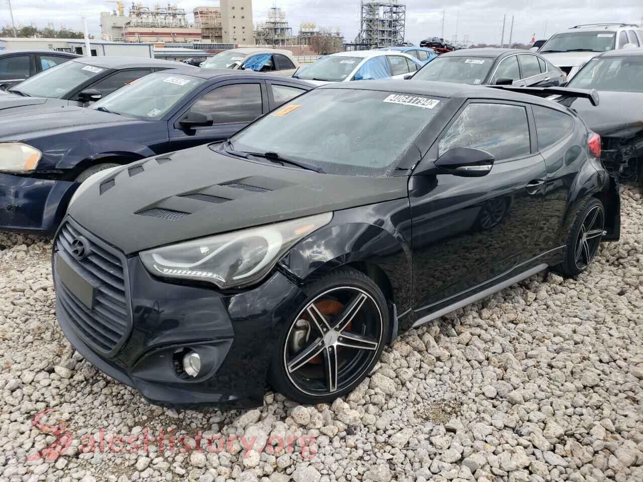 2015 HYUNDAI VELOSTER — VIN KMHTC6AE8FU241173