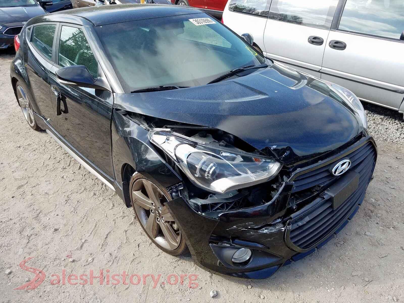 2013 HYUNDAI VELOSTER — VIN KMHTC6AE9DU164665