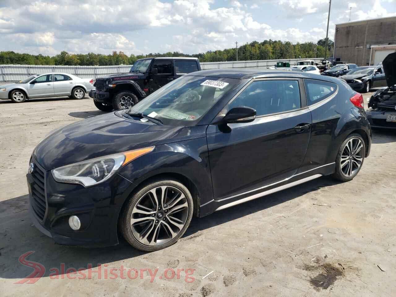 2016 HYUNDAI VELOSTER — VIN KMHTC6AEXGU293275