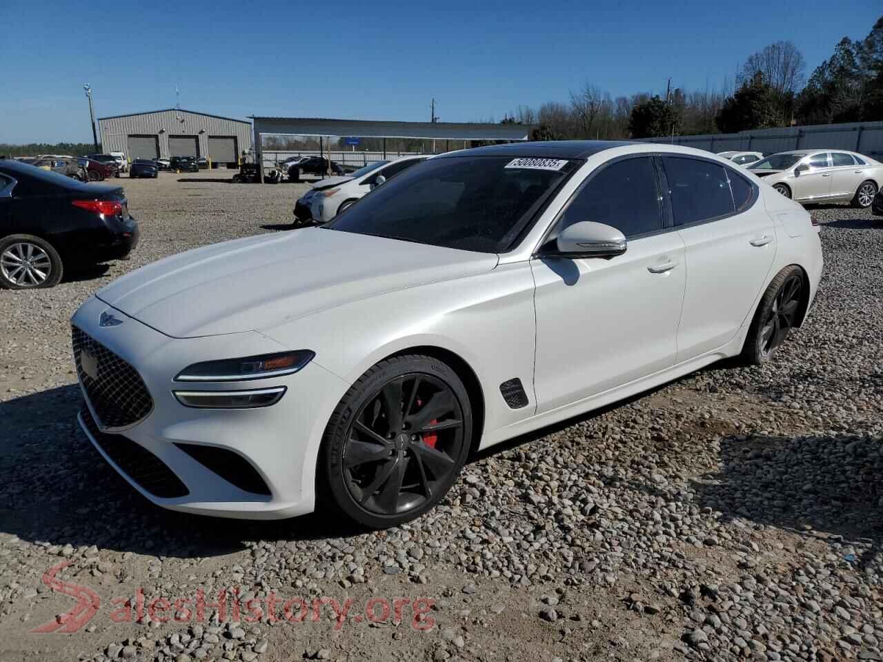 2023 GENESIS G70 — VIN KMTG54TE8PU119806