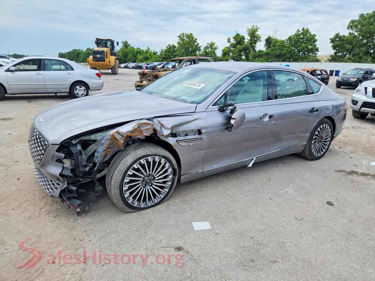 2023 GENESIS G80 — VIN KMTGE4S17PU007402