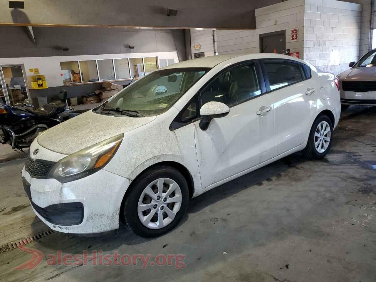 2014 KIA RIO — VIN KNADM4A37E6370420