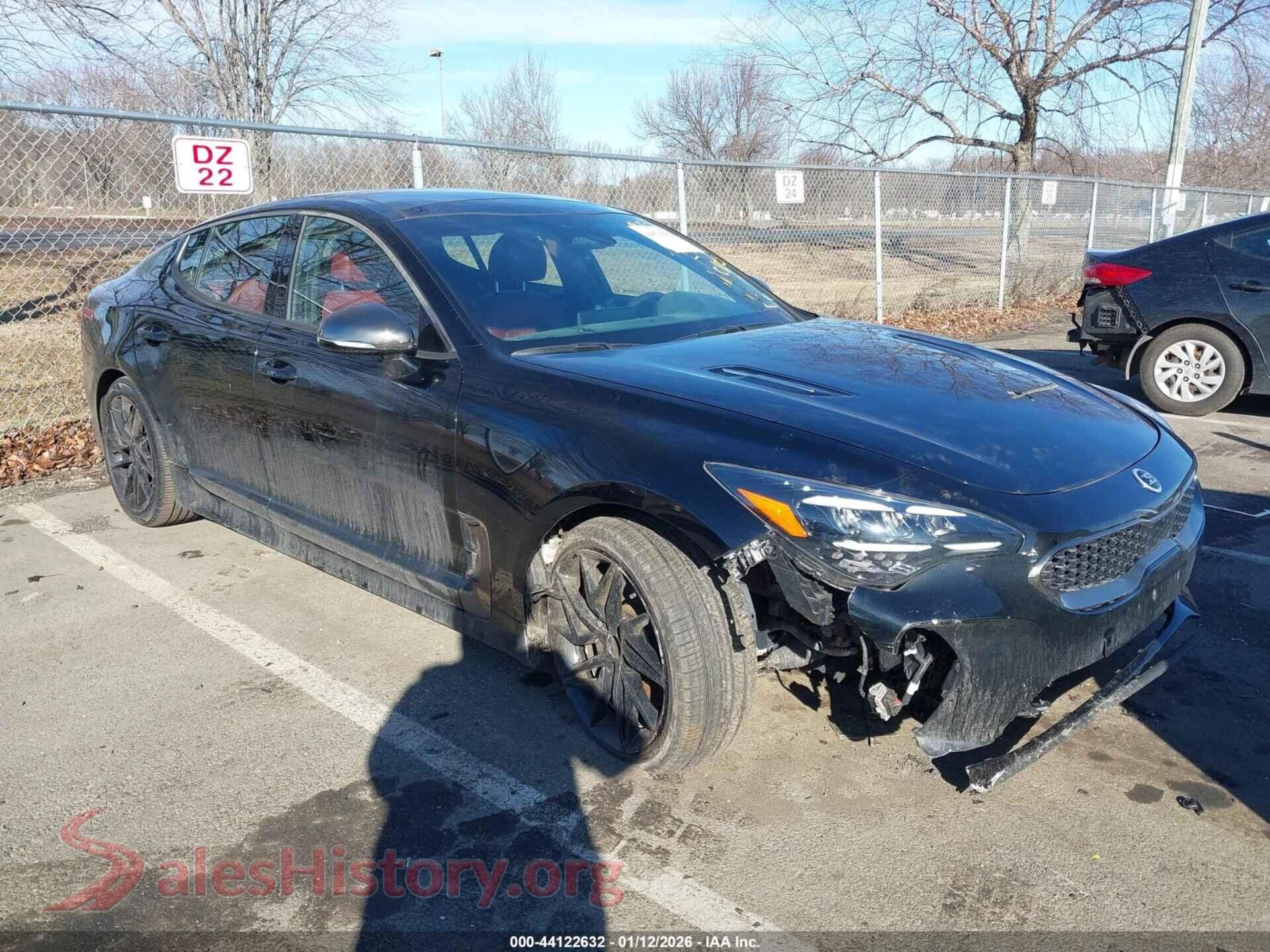 2022 KIA STINGER — VIN KNAE35LD6N6115082