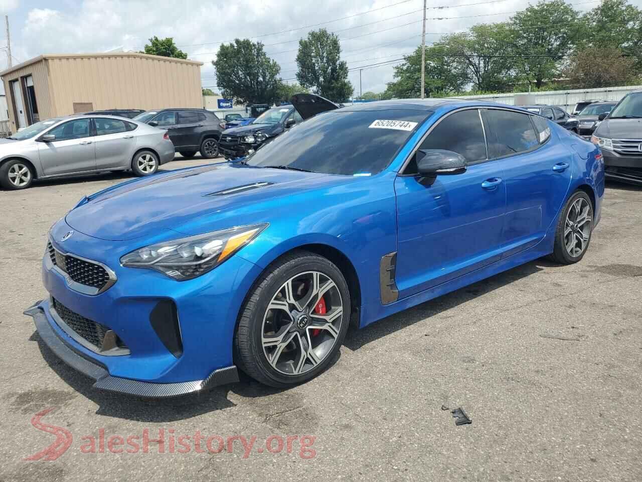 2018 KIA STINGER — VIN KNAE55LC8J6023337