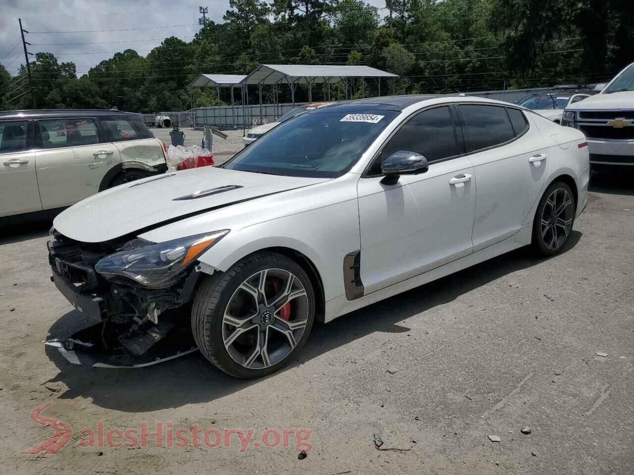 2019 KIA STINGER — VIN KNAE55LC8K6064147