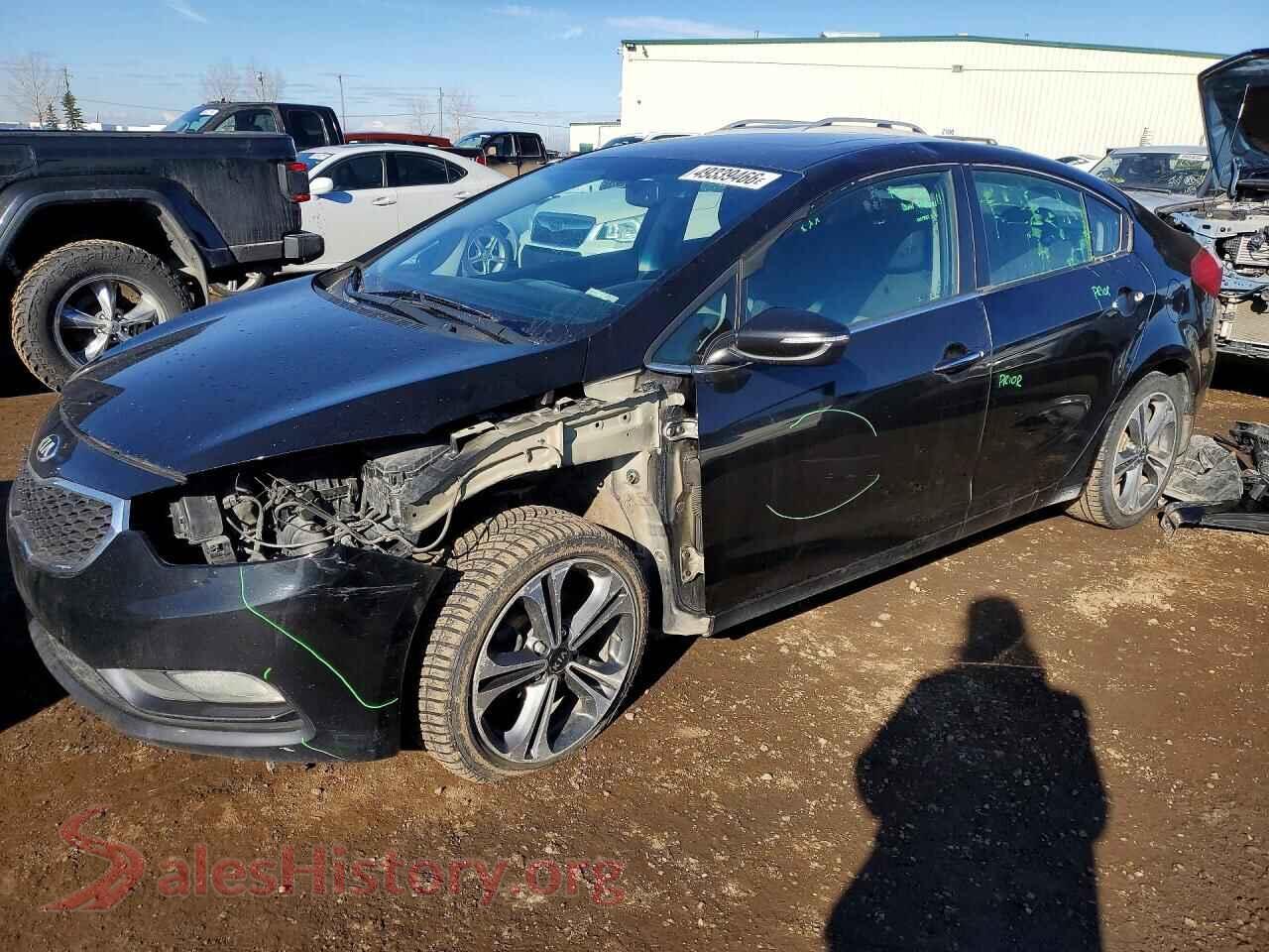 2014 KIA FORTE — VIN KNAFX4A8XE5056701