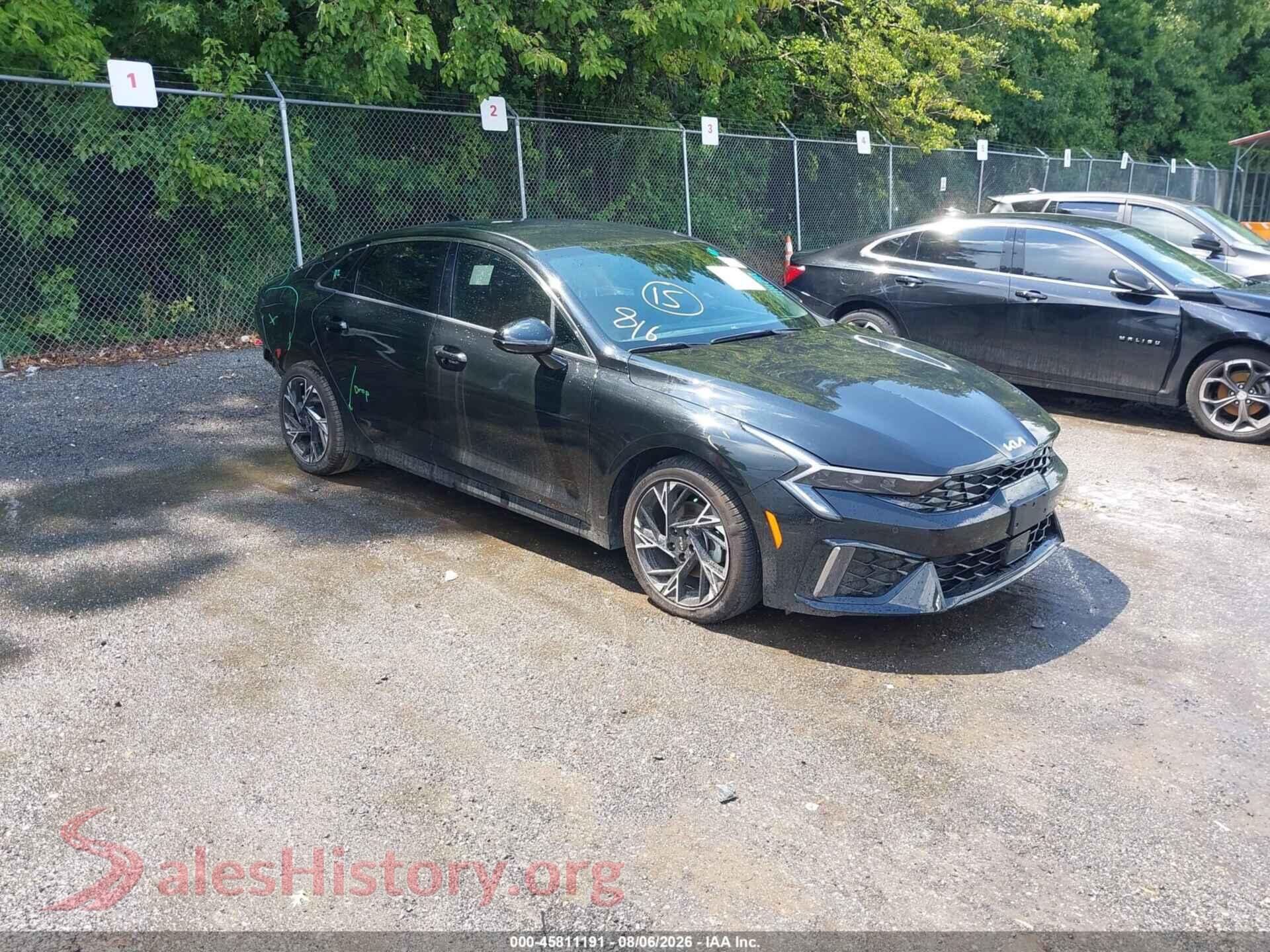 2026 KIA K5 — VIN KNAG64J76T5414744