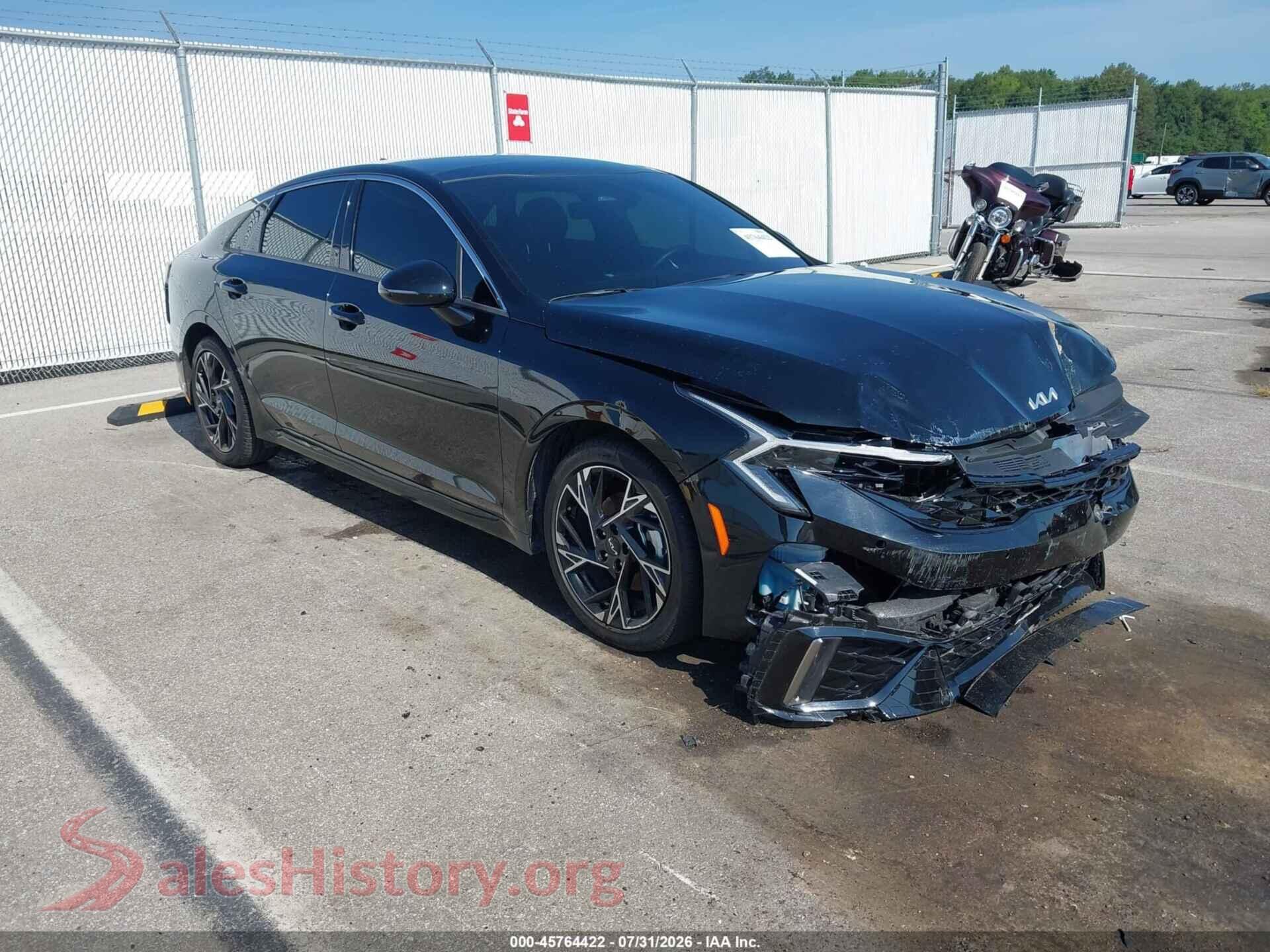 2025 KIA K5 — VIN KNAG64J7XS5388907