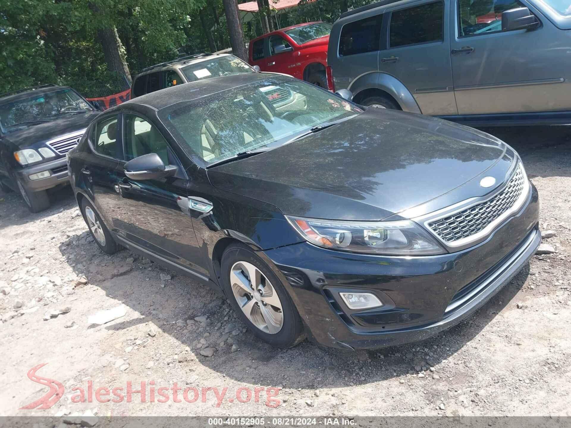 2014 KIA OPTIMA HYBRID — VIN KNAGM4AD0E5064669