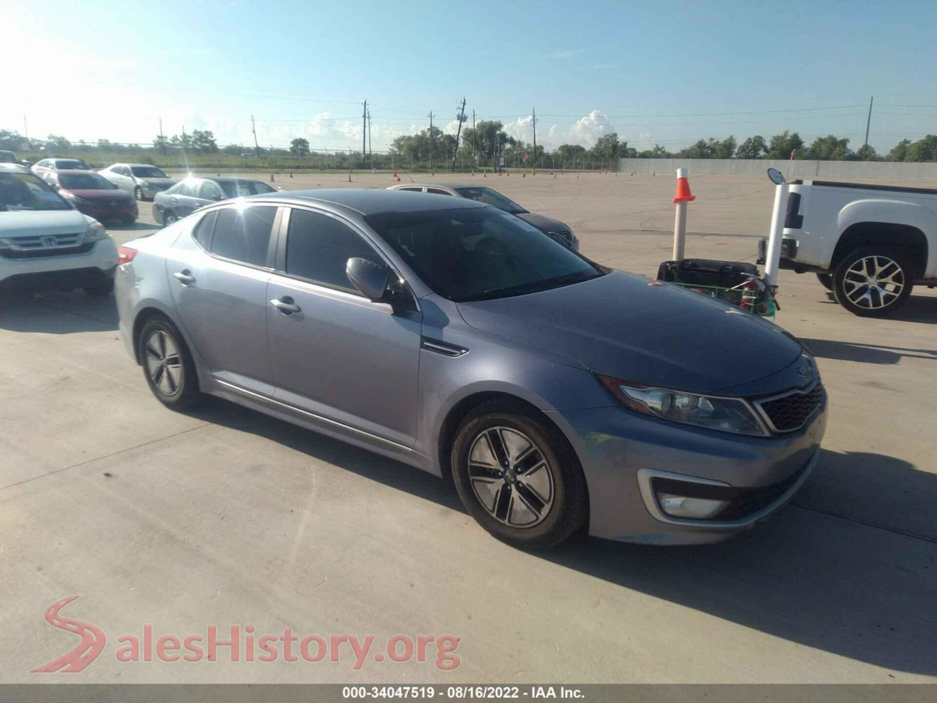 2012 KIA OPTIMA — VIN KNAGM4AD1C5020760