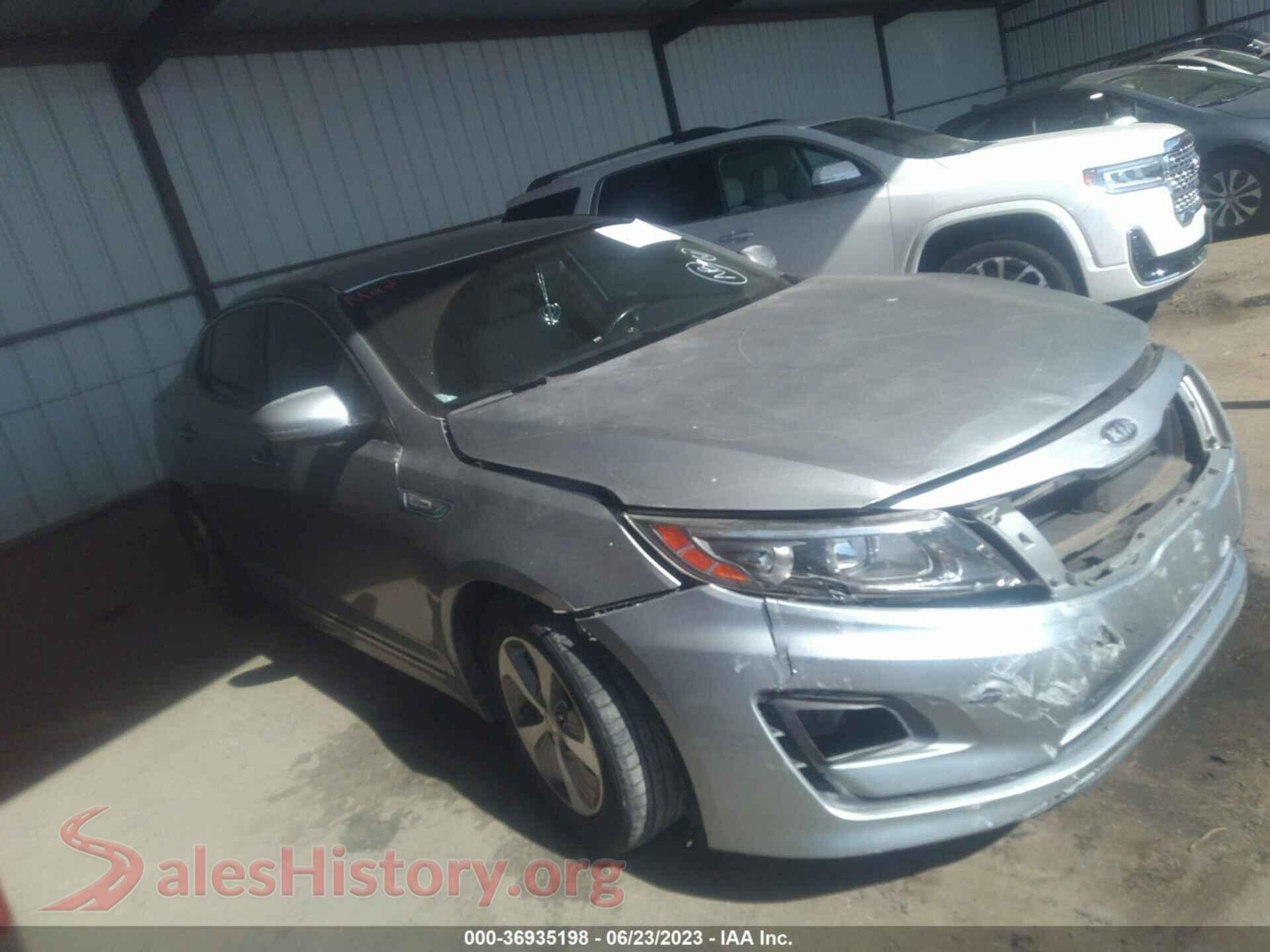 2014 KIA OPTIMA HYBRID — VIN KNAGM4AD7E5066791