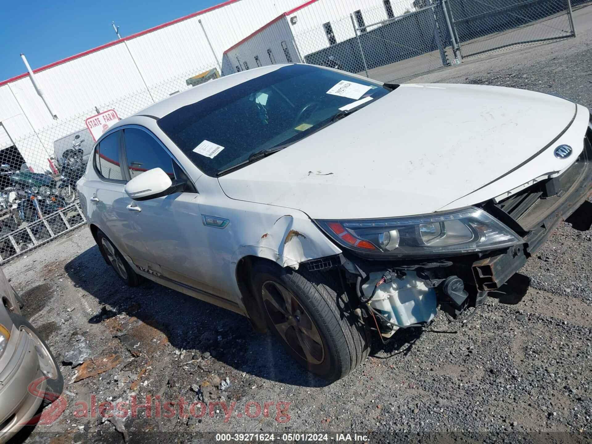 2015 KIA OPTIMA — VIN KNAGM4AD8F5082547