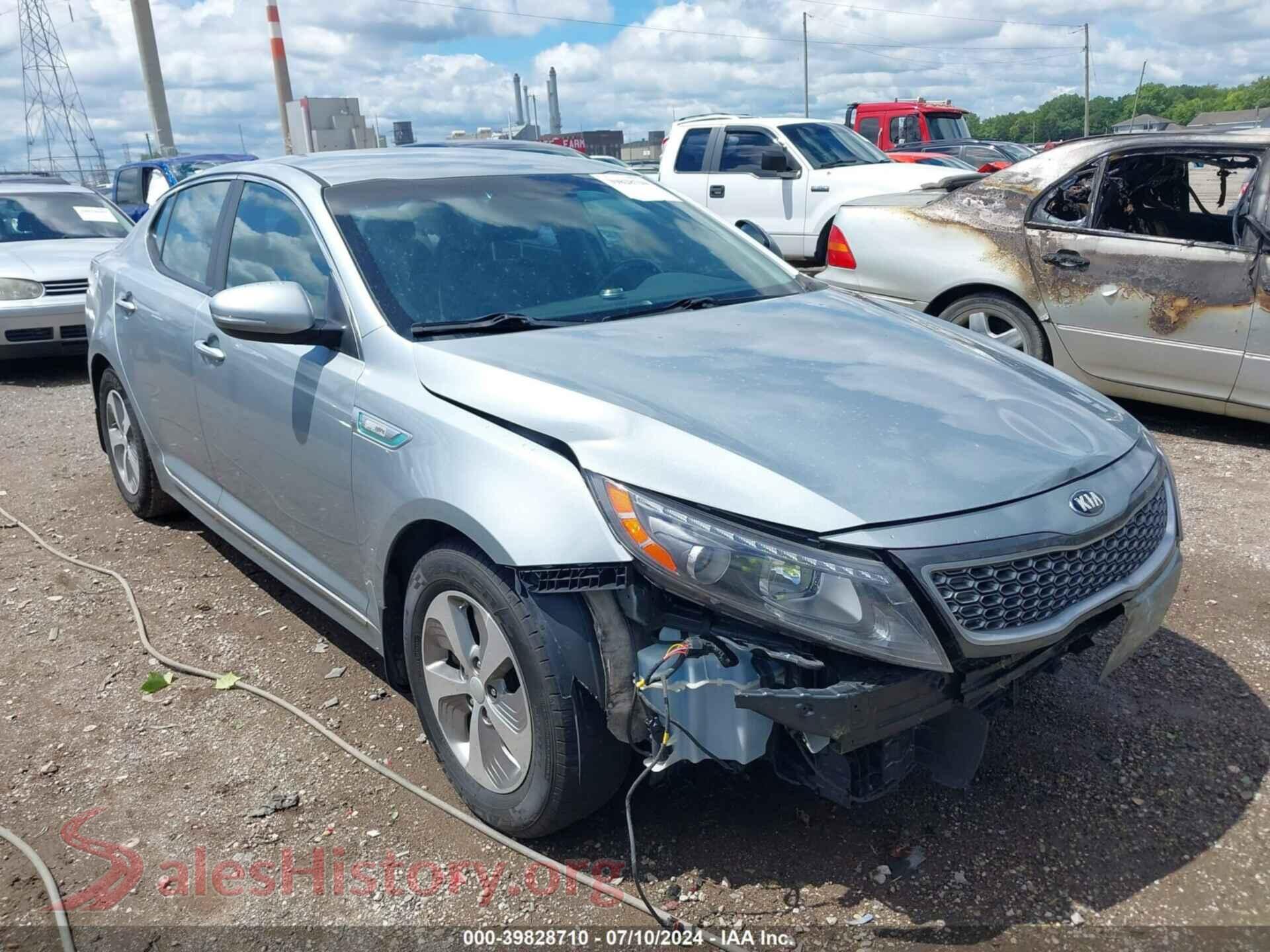 2015 KIA OPTIMA HYBRID — VIN KNAGM4ADXF5087698