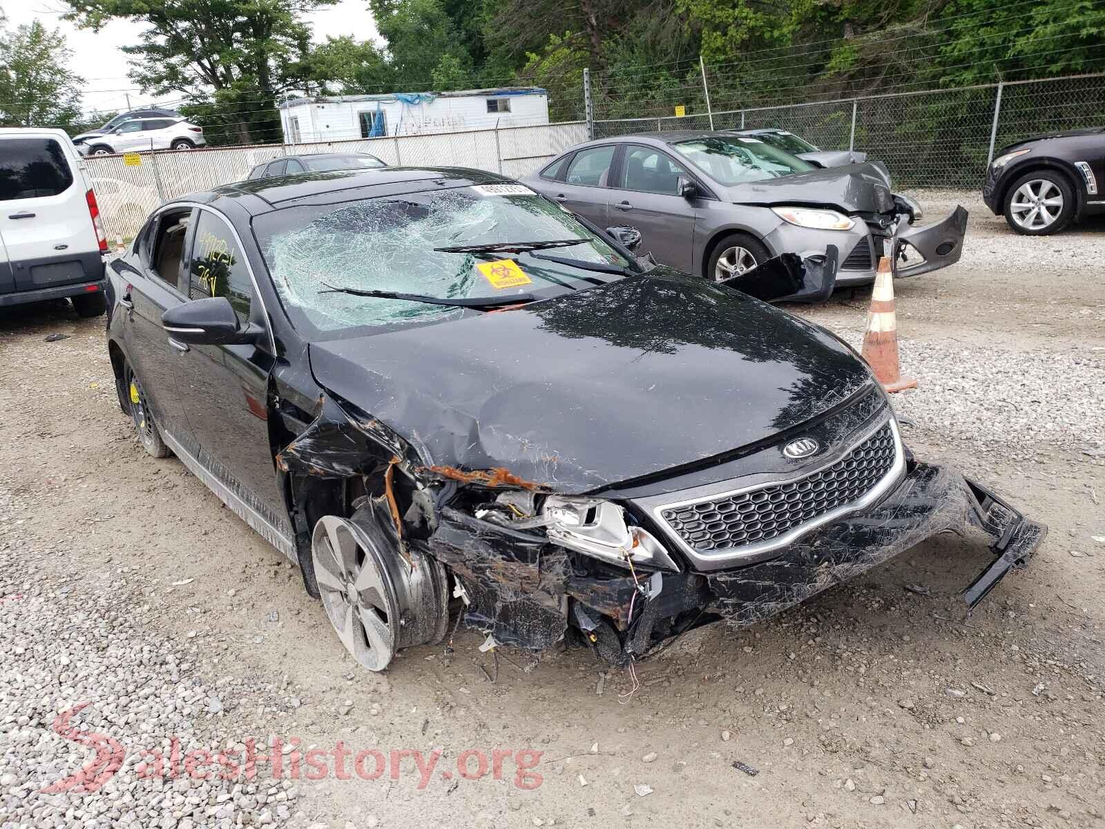 2014 KIA OPTIMA — VIN KNAGN4AD7E5065167