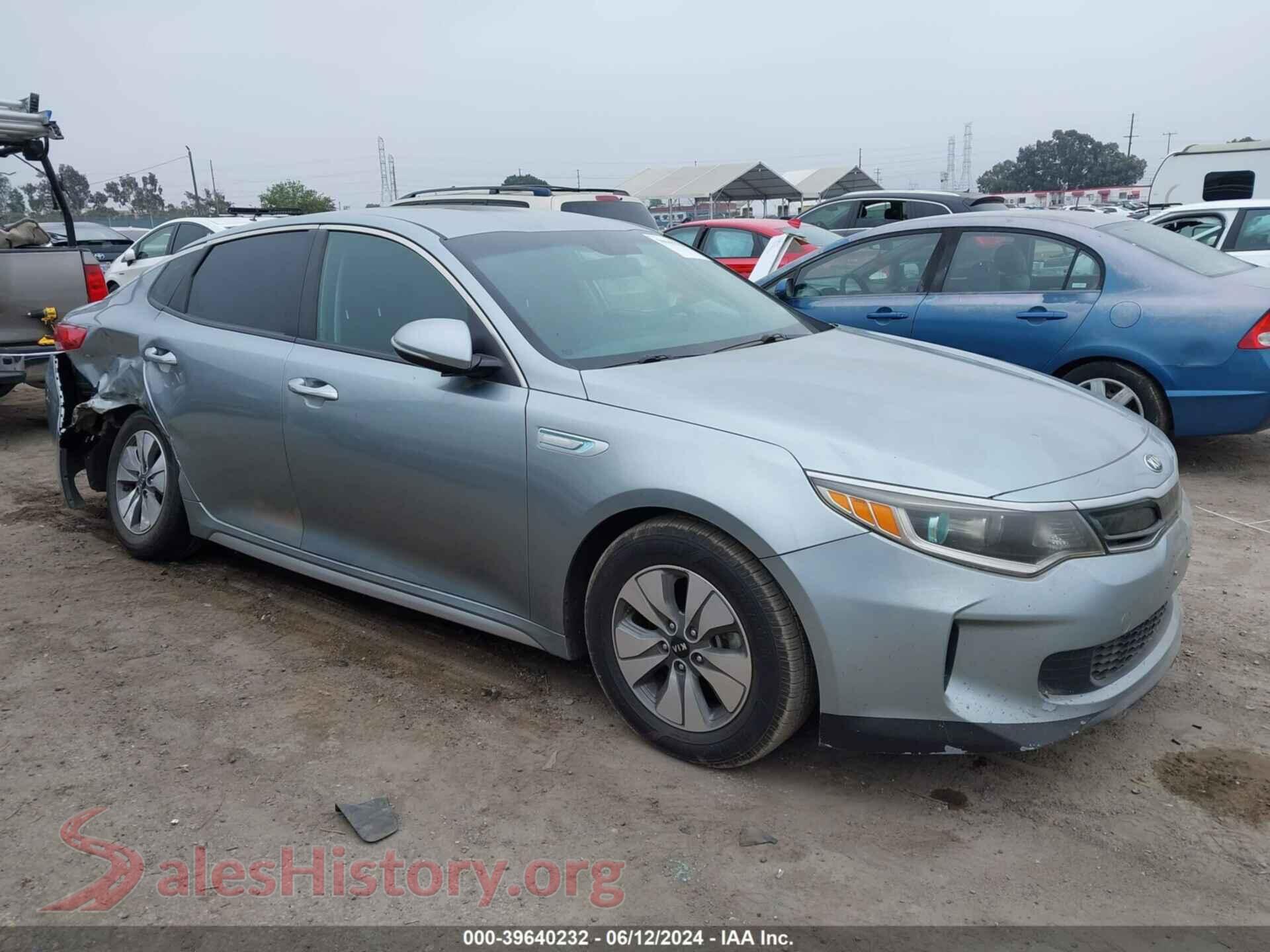 2017 KIA OPTIMA HYBRID — VIN KNAGT4LE4H5011180