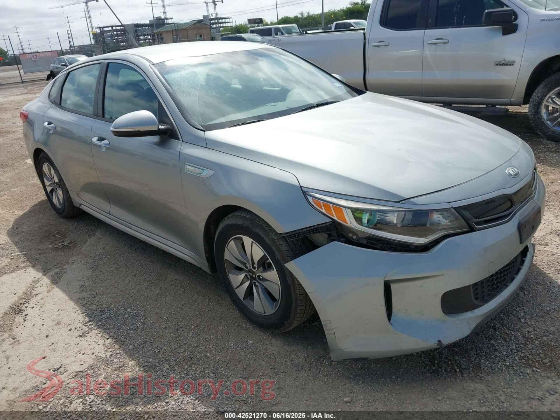 2017 KIA OPTIMA HYBRID — VIN KNAGT4LE6H5009057