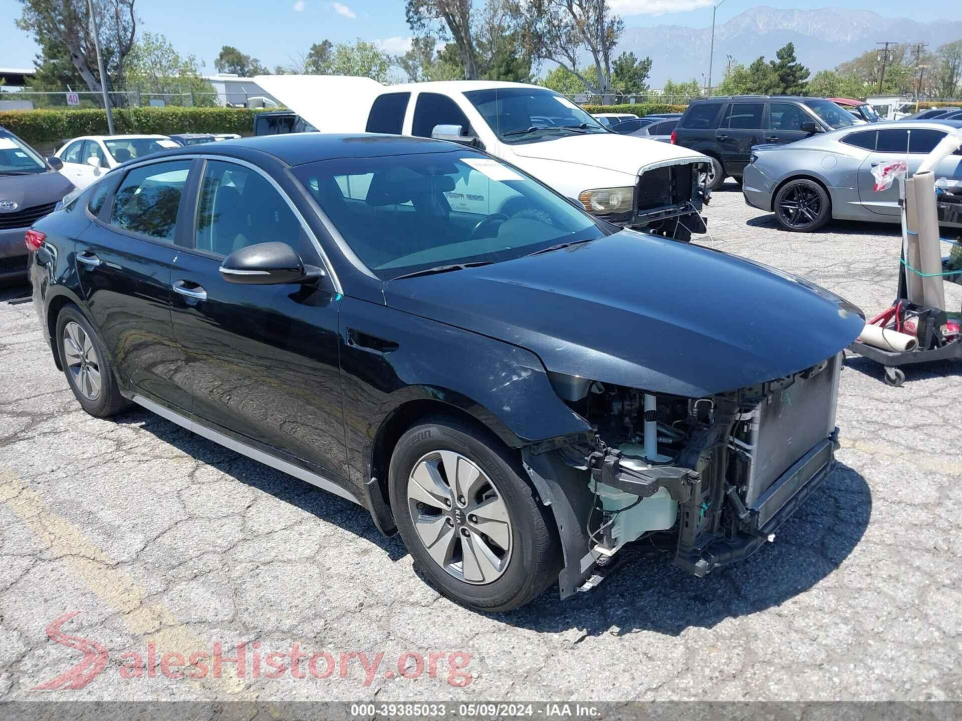 2018 KIA OPTIMA HYBRID — VIN KNAGT4LE6J5021716