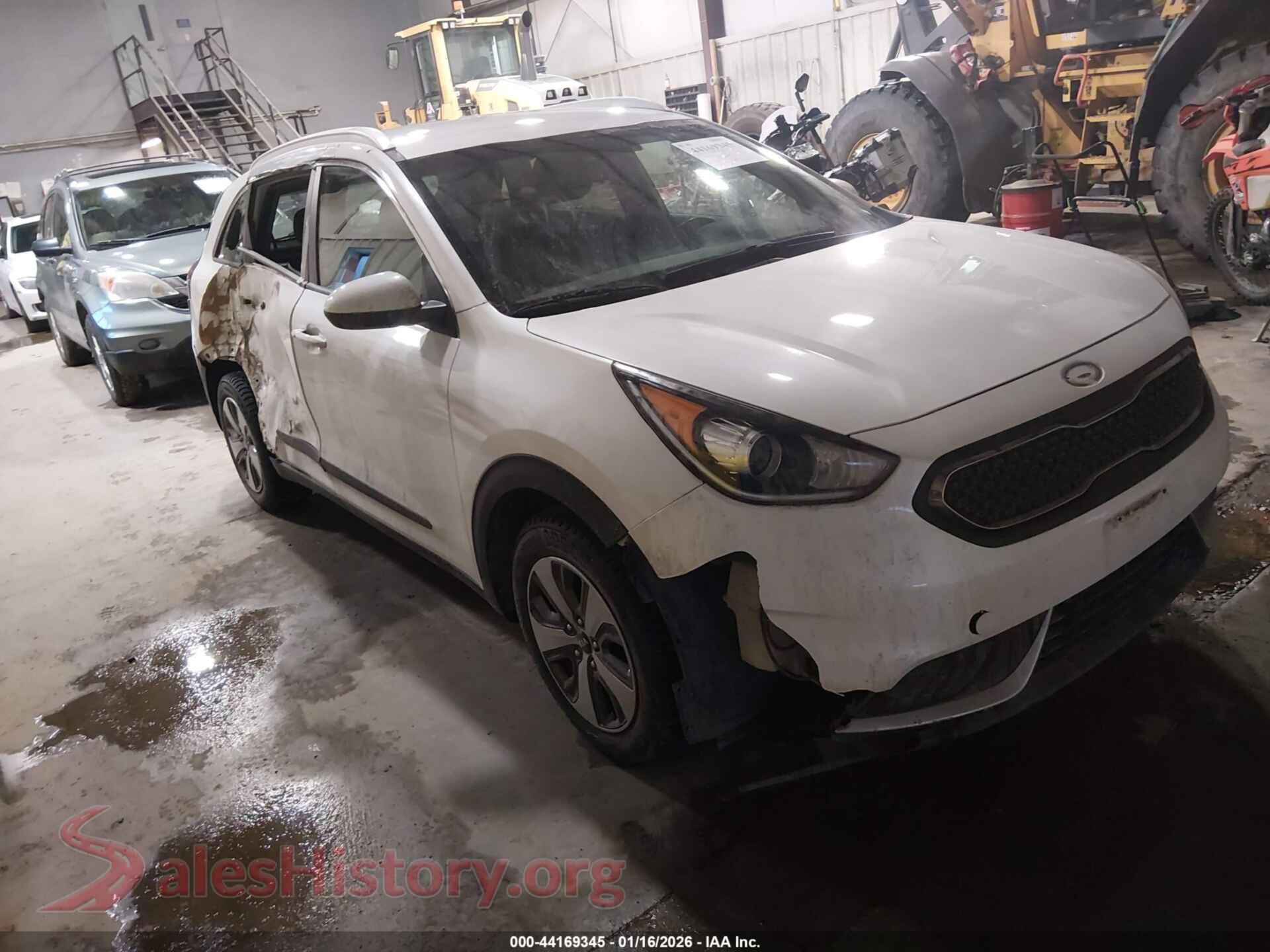 2017 KIA NIRO — VIN KNDCB3LC0H5087153