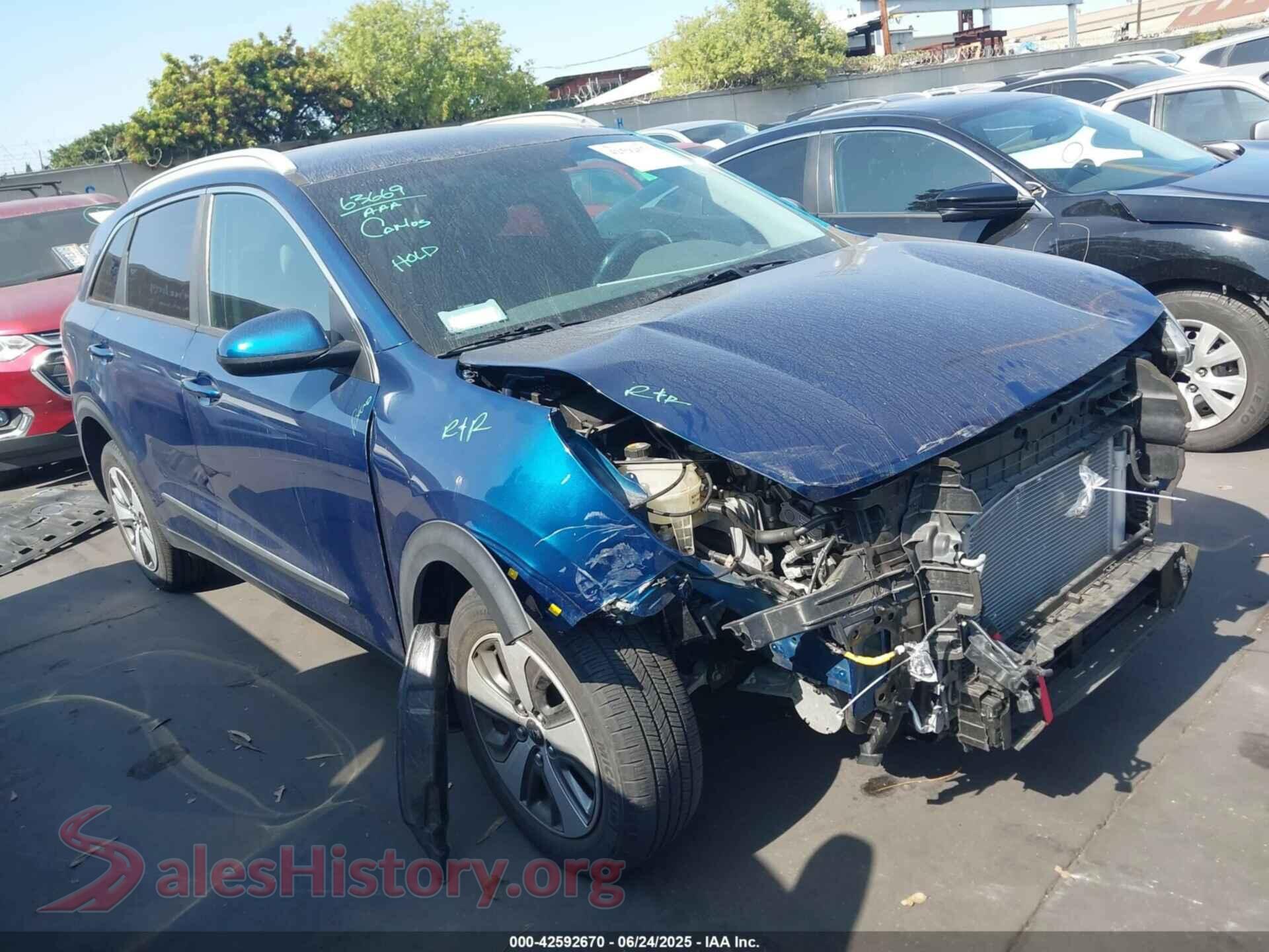 2020 KIA NIRO — VIN KNDCB3LC0L5394718
