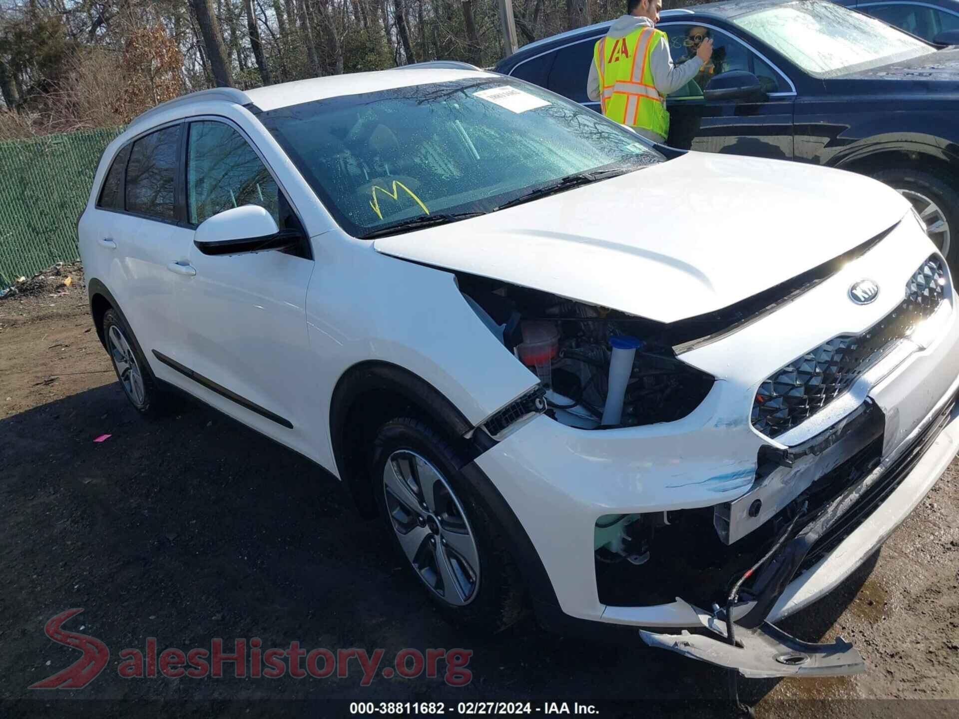 2020 KIA NIRO — VIN KNDCB3LC0L5436319