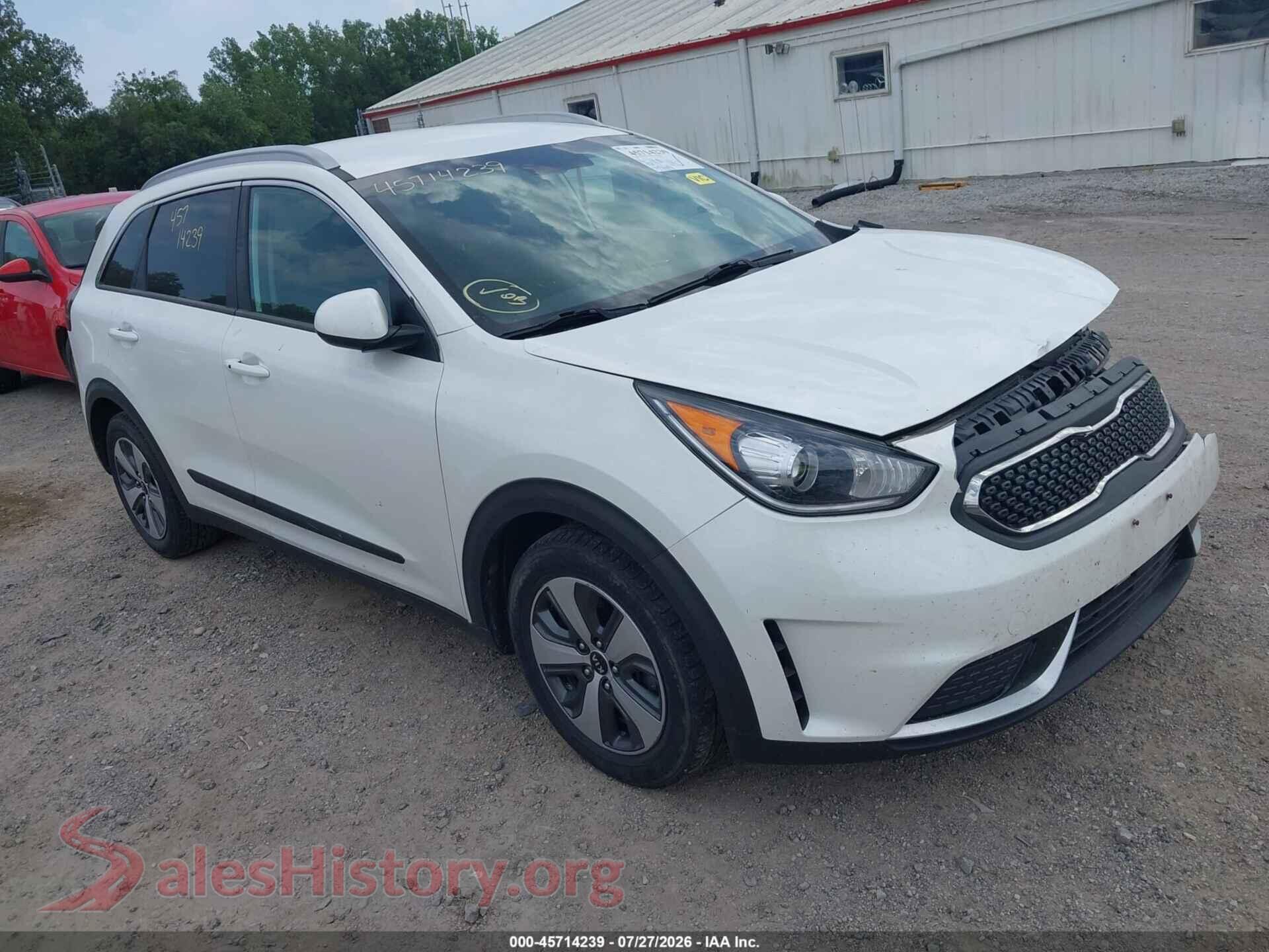 2018 KIA NIRO — VIN KNDCB3LC1J5189664