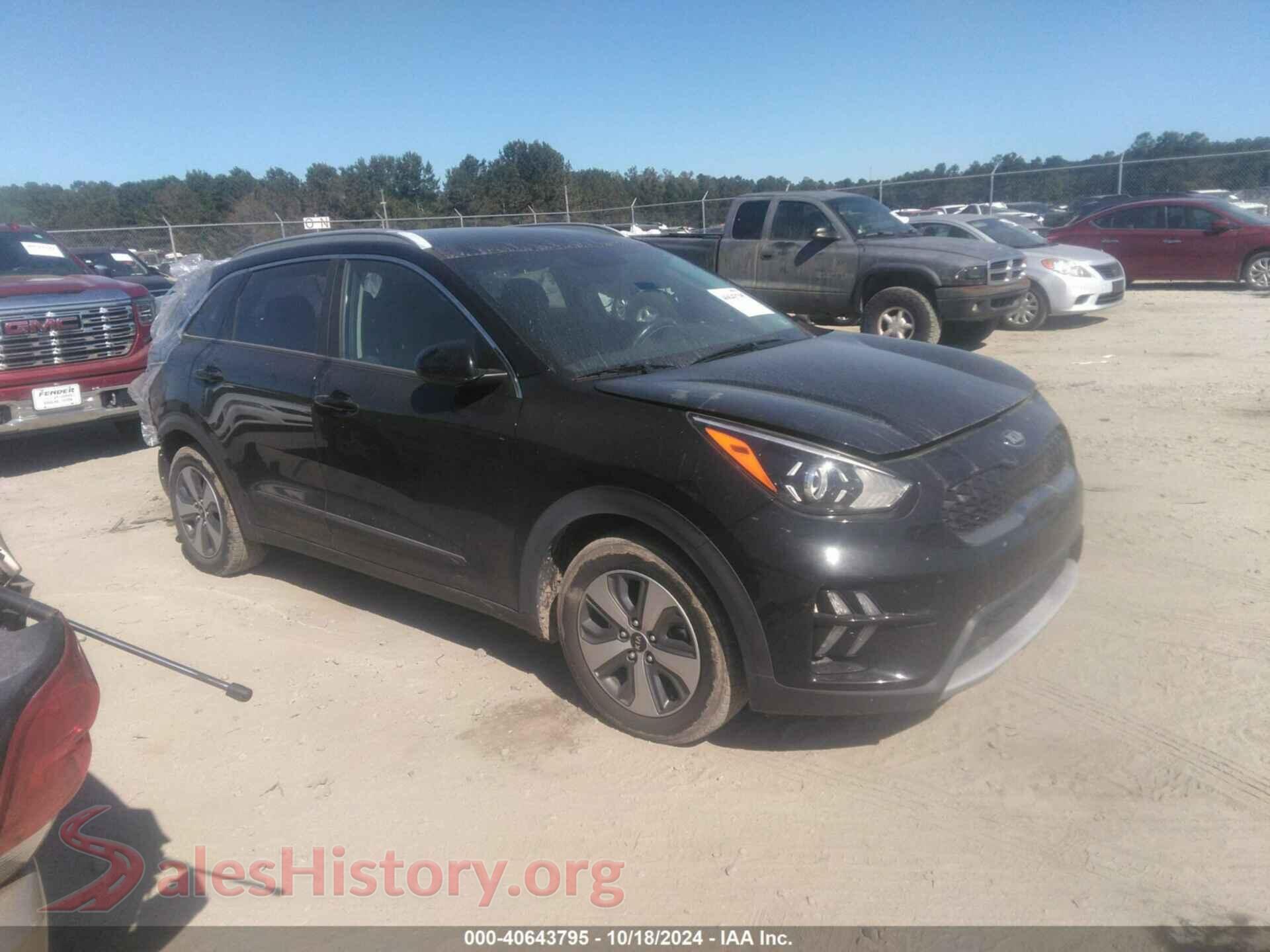 2021 KIA NIRO — VIN KNDCB3LC1M5469248