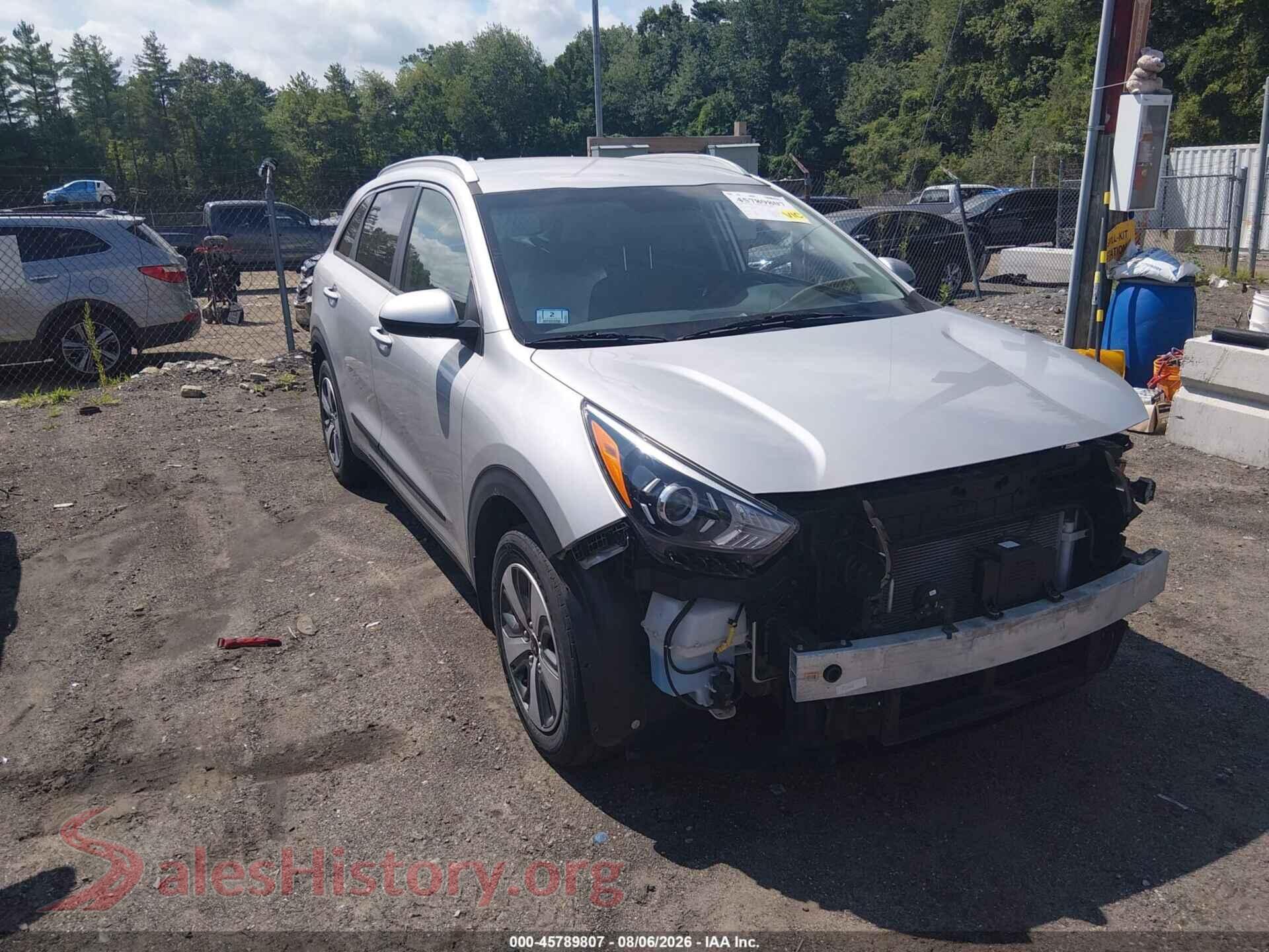 2020 KIA NIRO — VIN KNDCB3LC3L5426996