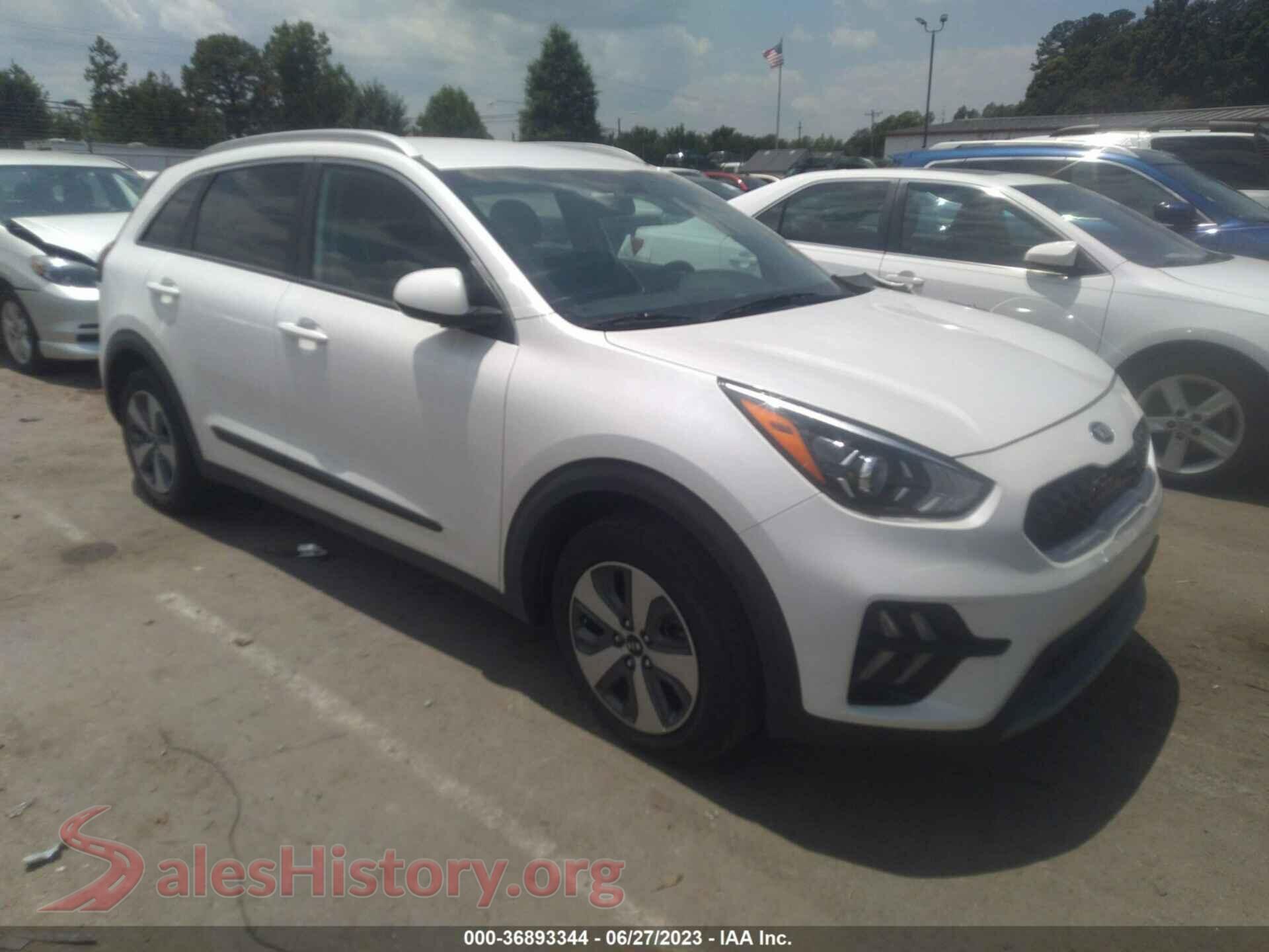2021 KIA NIRO — VIN KNDCB3LC3M5486651
