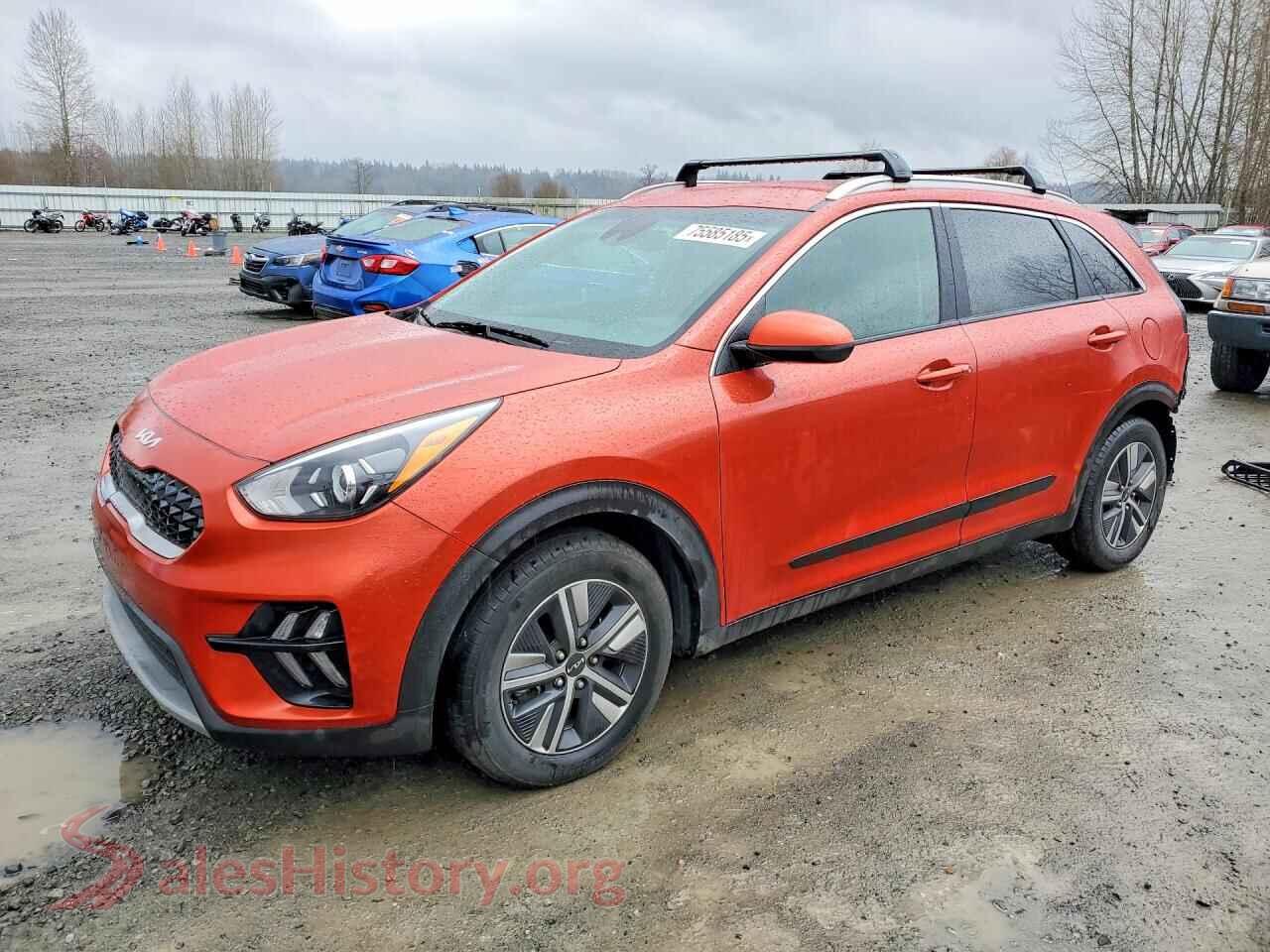 2022 KIA NIRO — VIN KNDCB3LC3N5509332