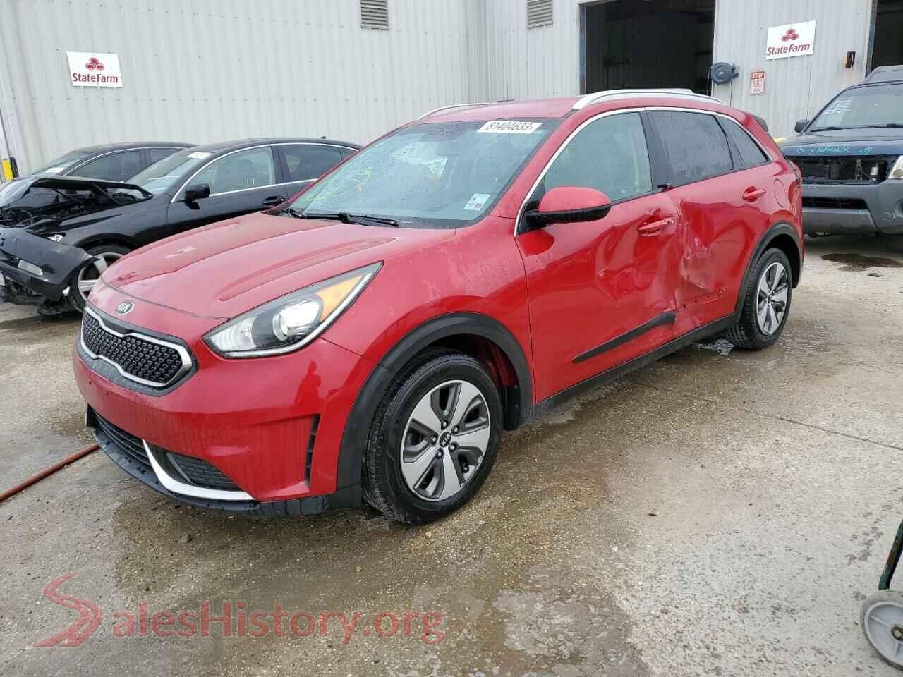 2018 KIA NIRO — VIN KNDCB3LC4J5117048