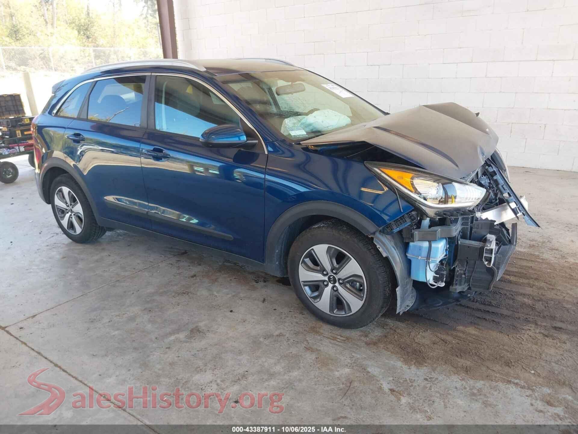 2017 KIA NIRO — VIN KNDCB3LC6H5104800