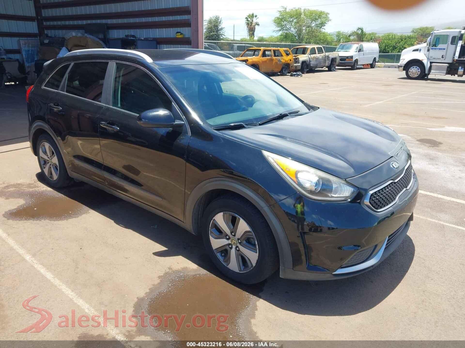 2018 KIA NIRO — VIN KNDCB3LC6J5210296