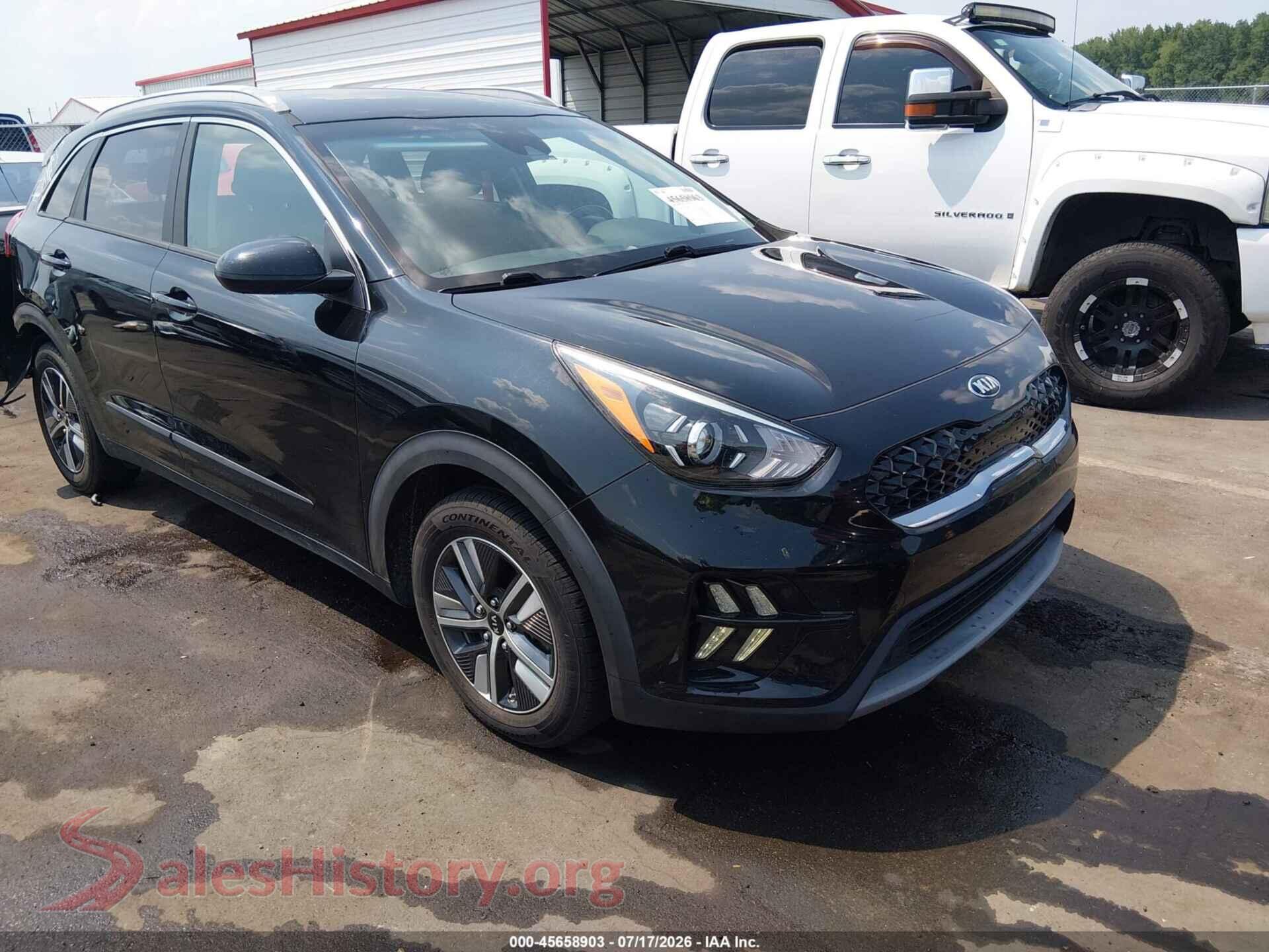 2021 KIA NIRO — VIN KNDCB3LC7M5480156