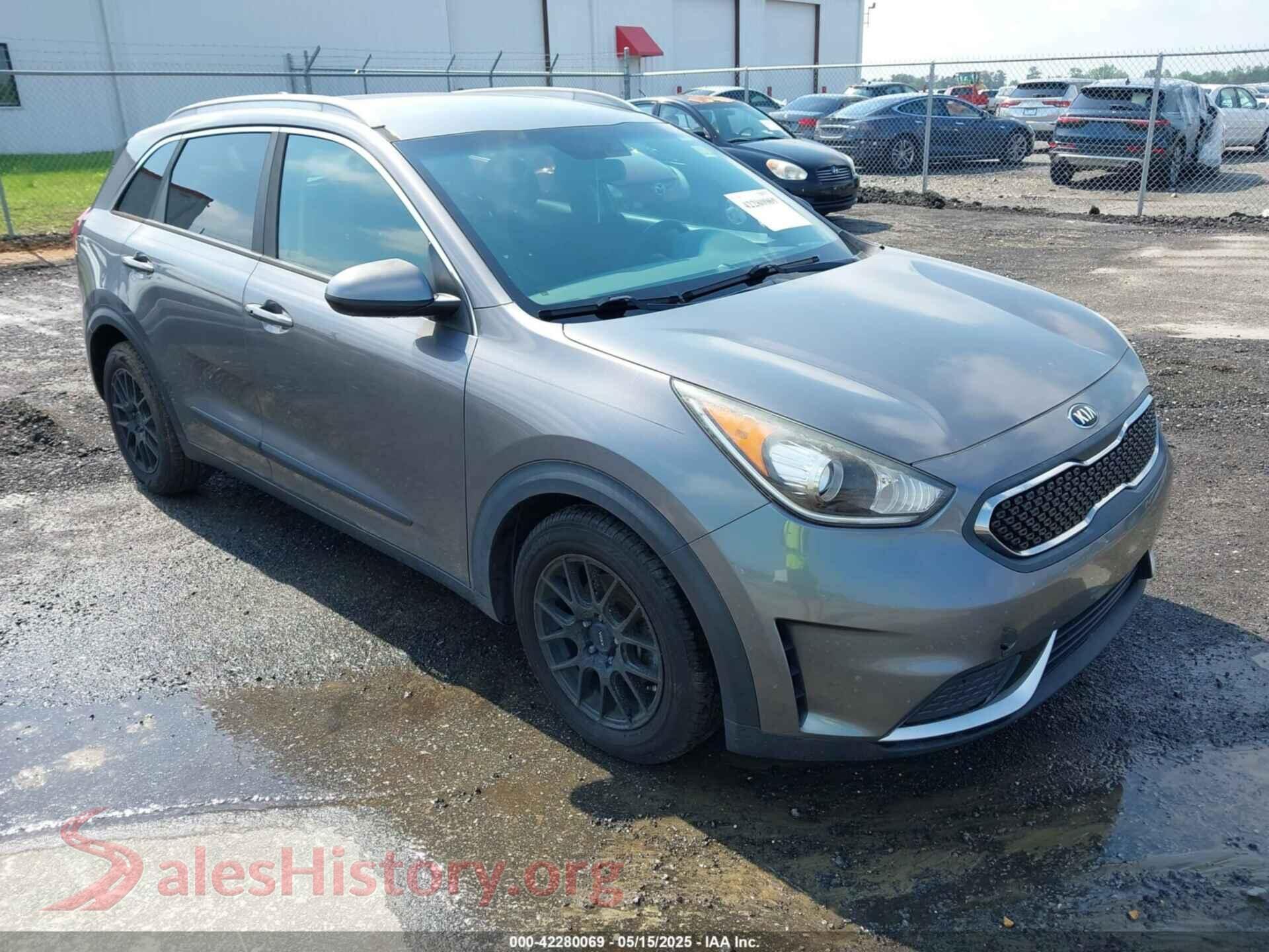 2017 KIA NIRO — VIN KNDCB3LC8H5039903