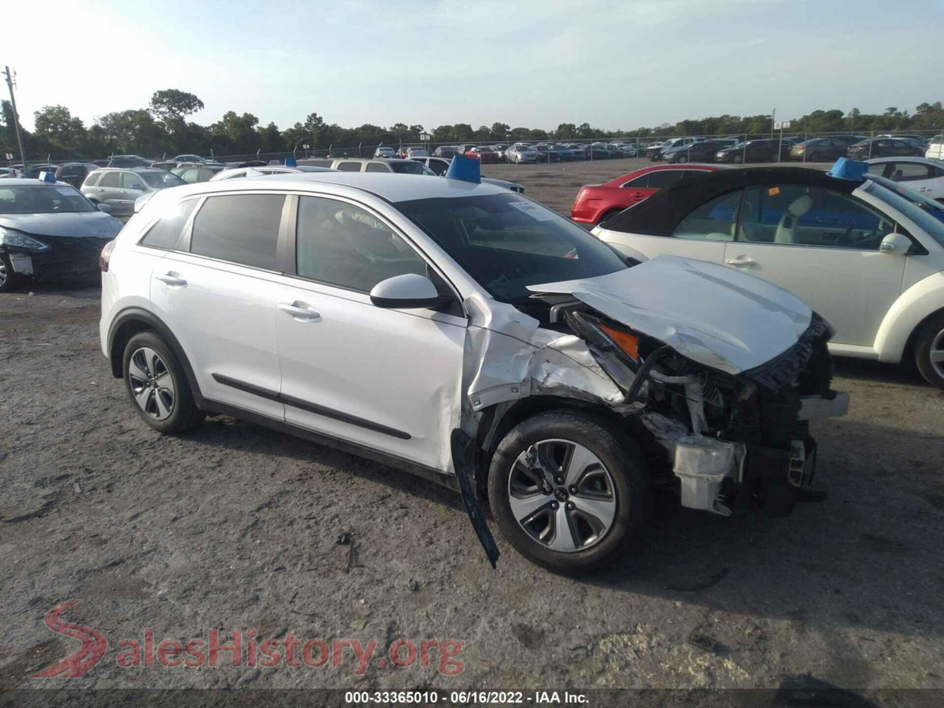 2017 KIA NIRO — VIN KNDCB3LC8H5040775