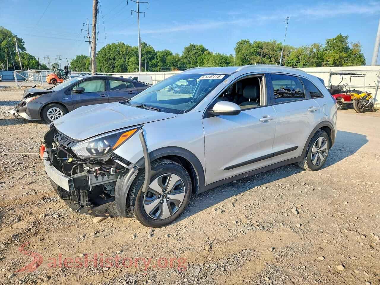 2021 KIA NIRO — VIN KNDCB3LC8M5464256