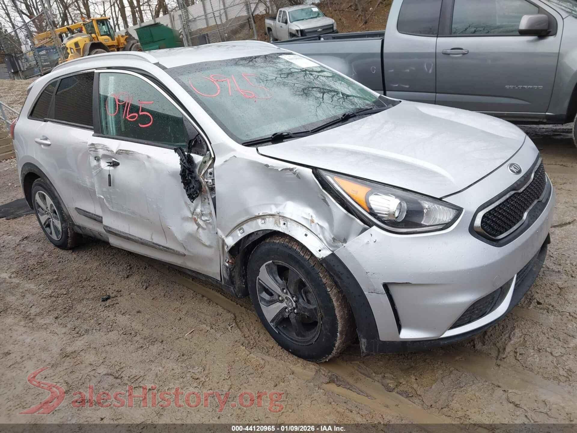 2017 KIA NIRO — VIN KNDCB3LC9H5062946