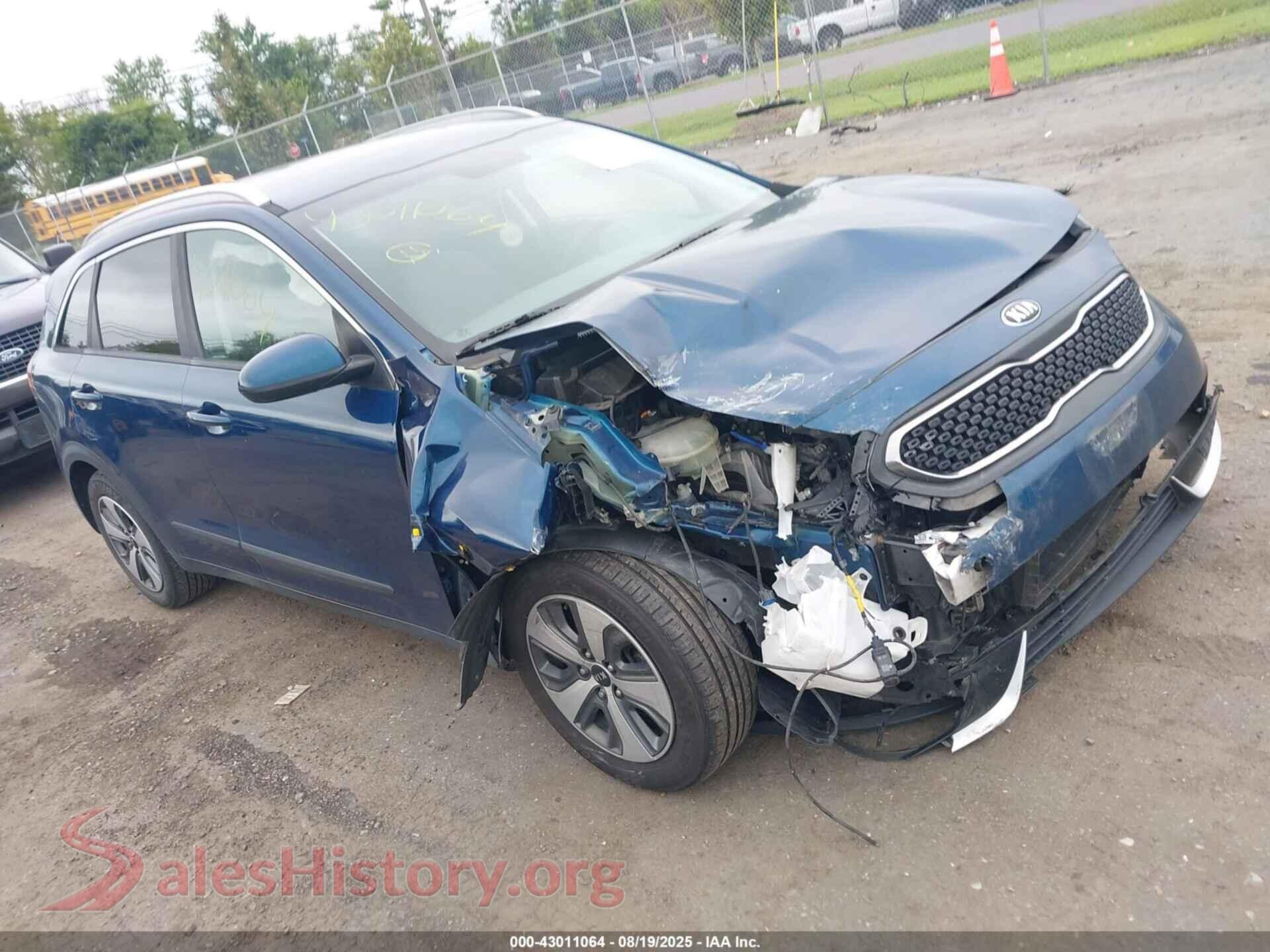 2019 KIA NIRO — VIN KNDCB3LC9K5356175