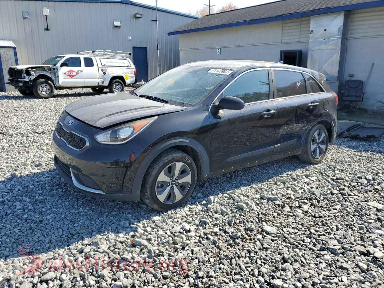 2017 KIA NIRO — VIN KNDCB3LCXH5040034