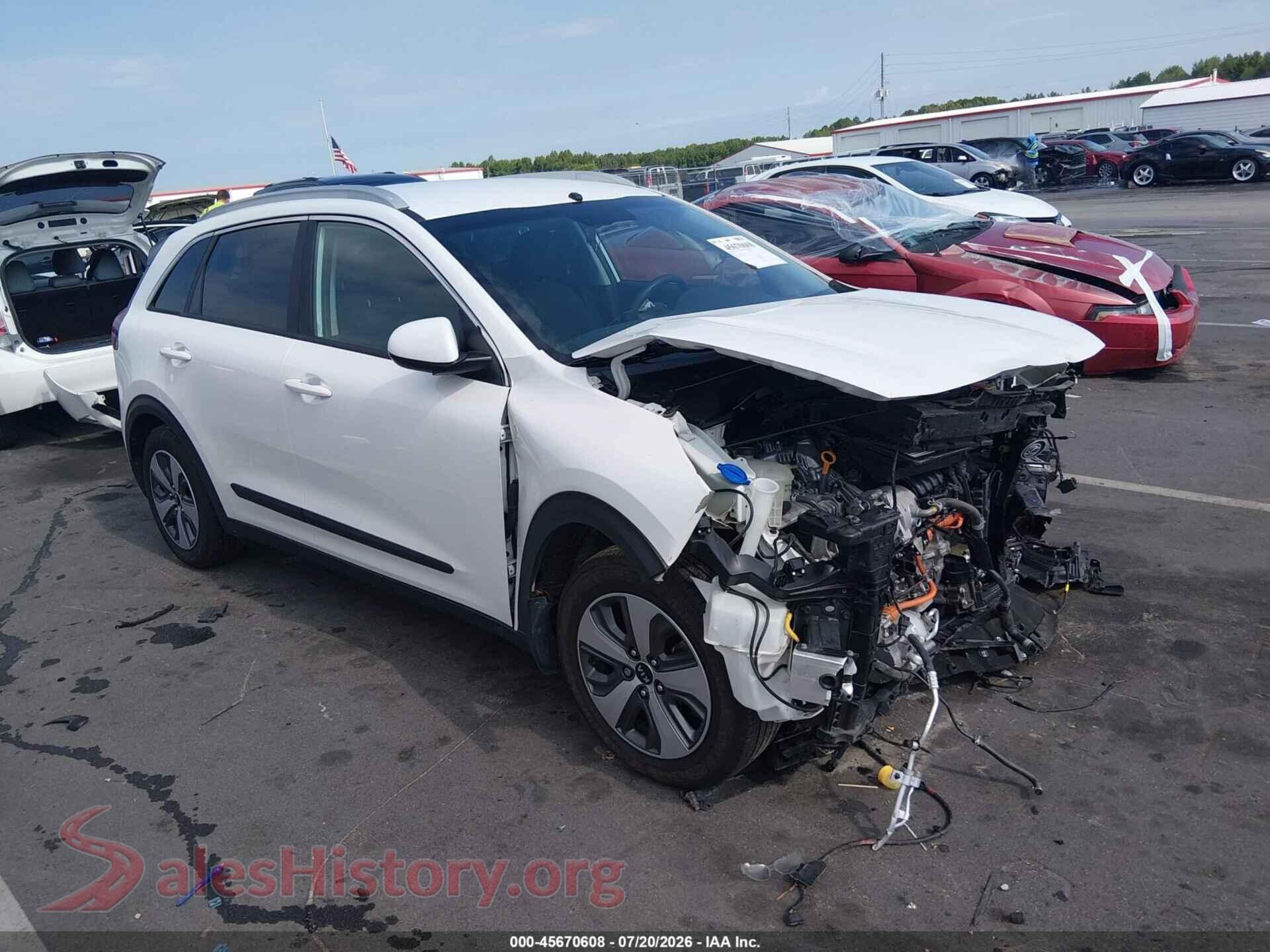 2020 KIA NIRO — VIN KNDCB3LCXL5362374