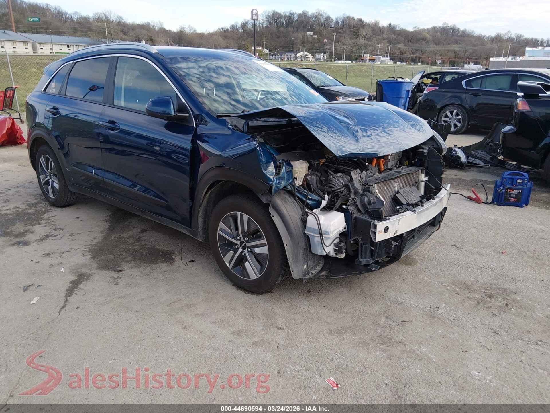 2022 KIA NIRO — VIN KNDCB3LCXN5513748
