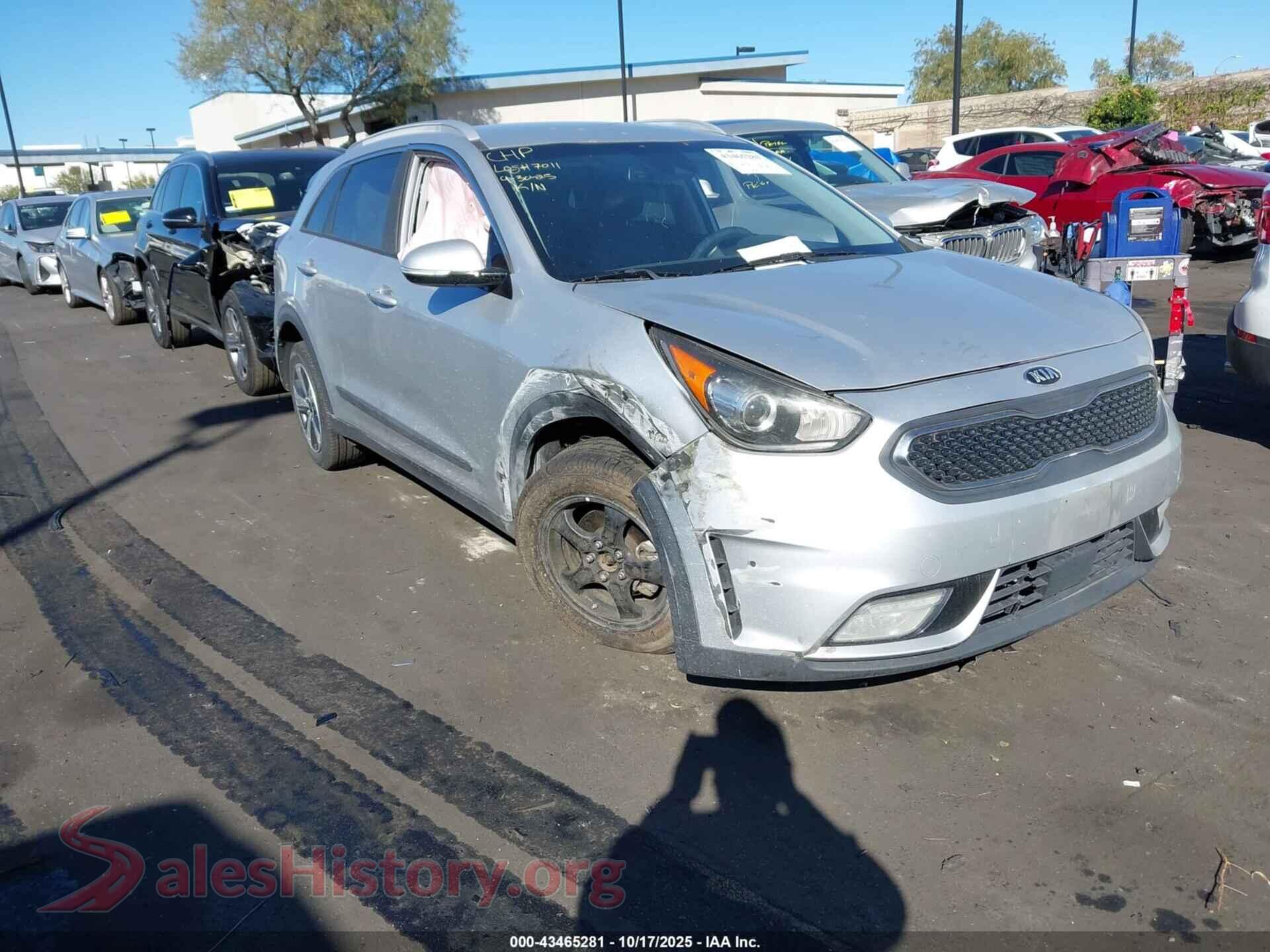 2018 KIA NIRO — VIN KNDCC3LC0J5127279