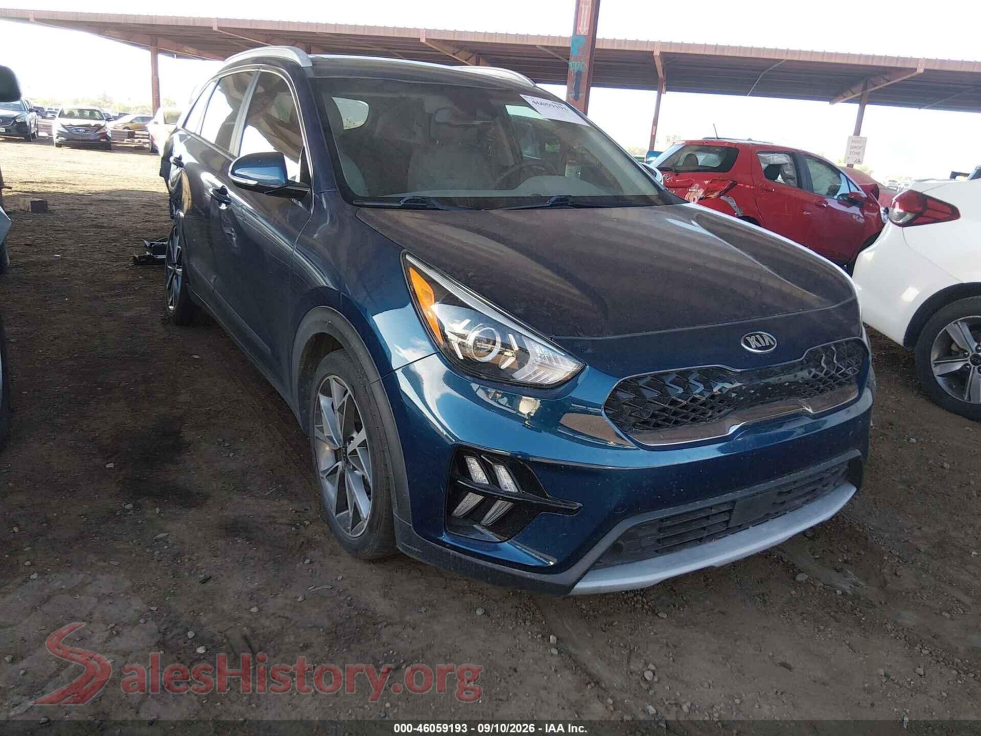2021 KIA NIRO — VIN KNDCC3LC2M5463665
