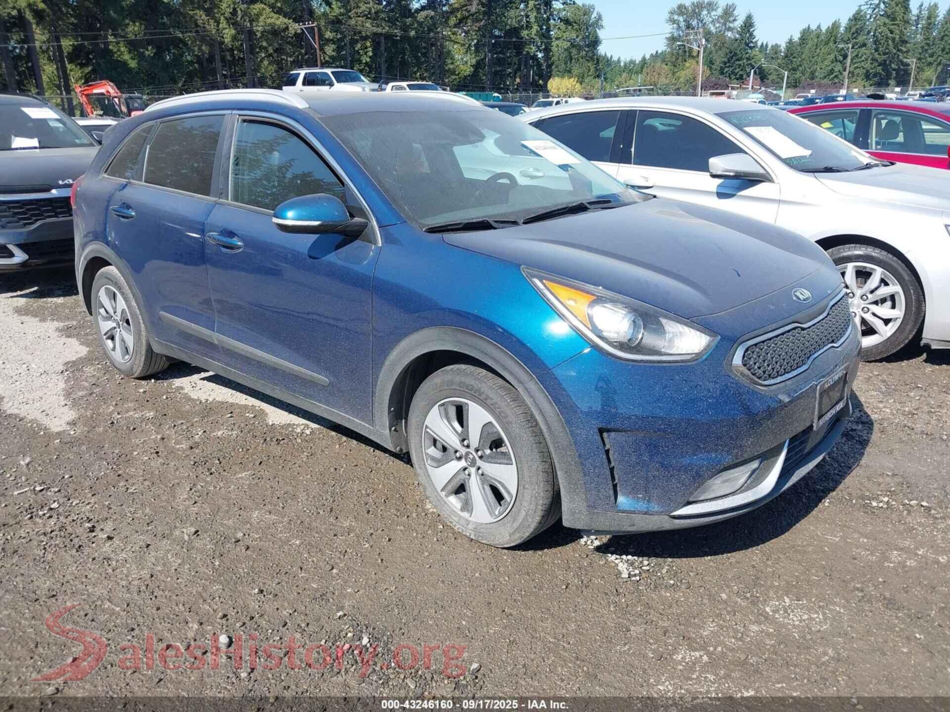 2017 KIA NIRO — VIN KNDCC3LC6H5102297