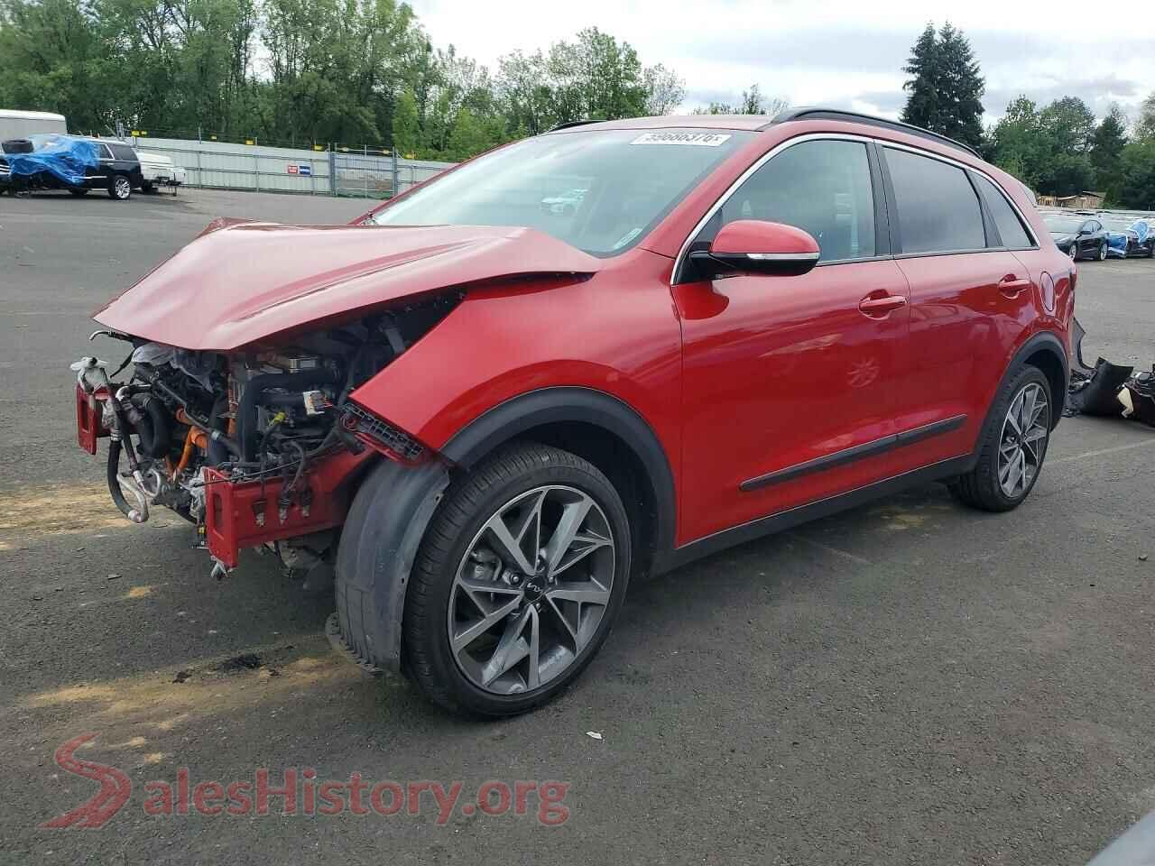 2022 KIA NIRO — VIN KNDCC3LC6N5495035