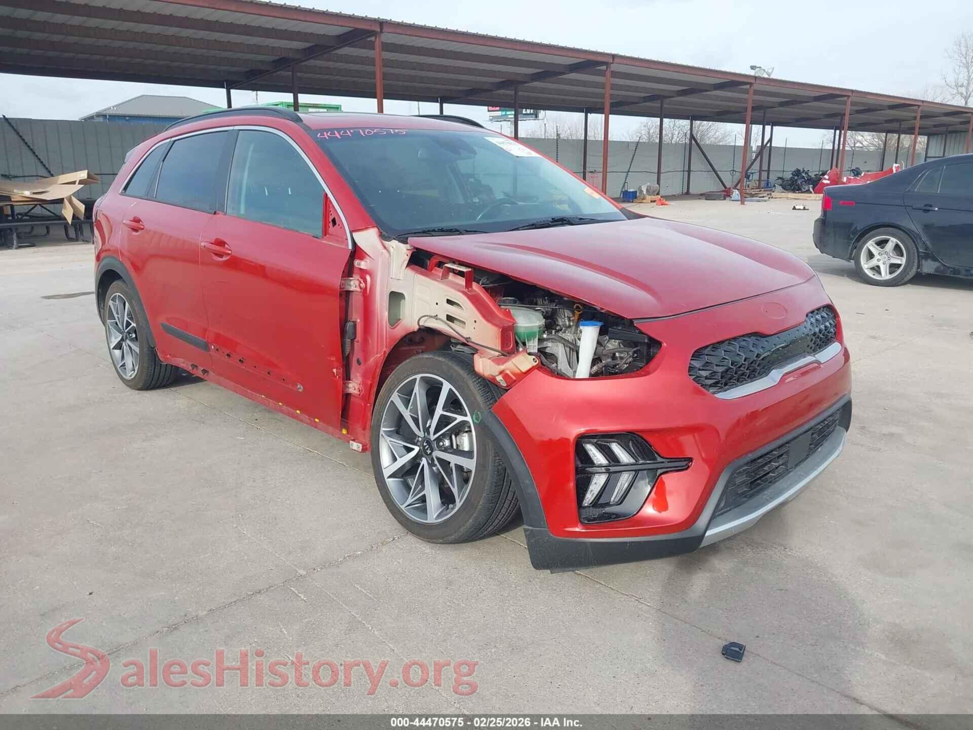 2020 KIA NIRO — VIN KNDCC3LC8L5393247