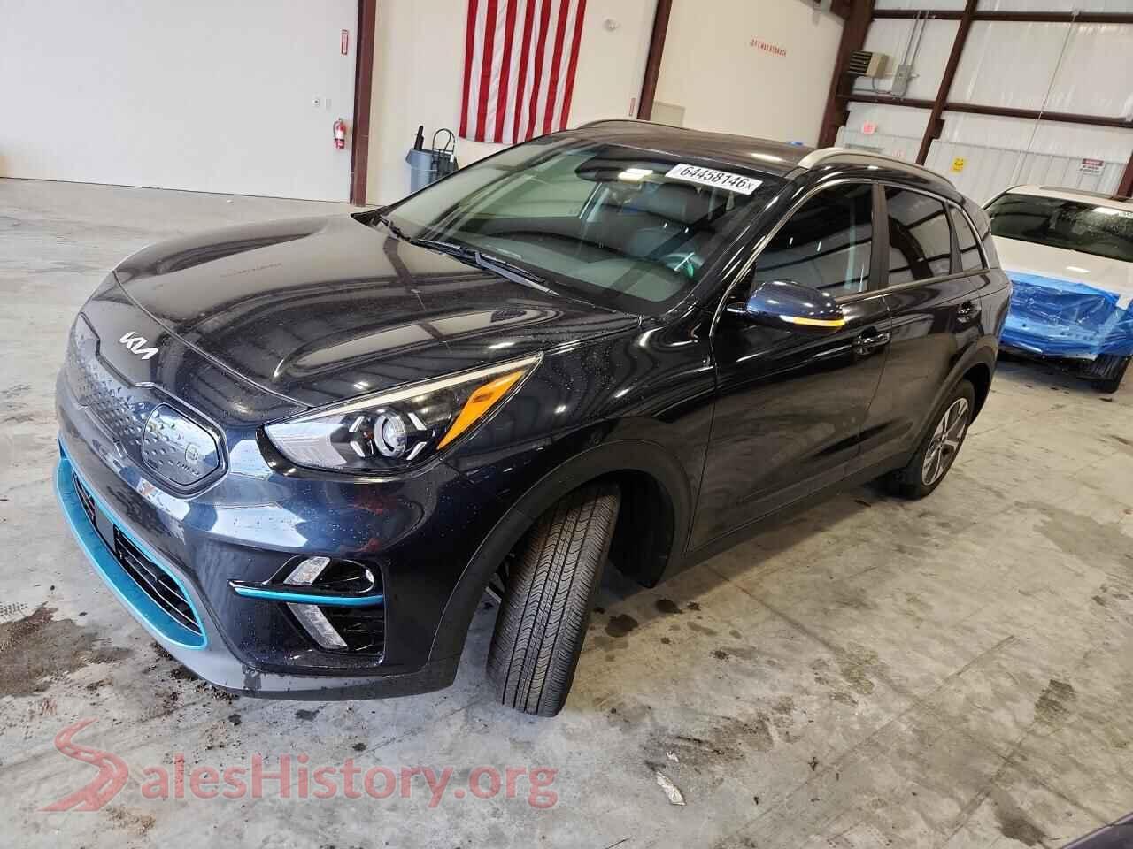 2022 KIA NIRO EV EX — VIN KNDCC3LG8N5121867